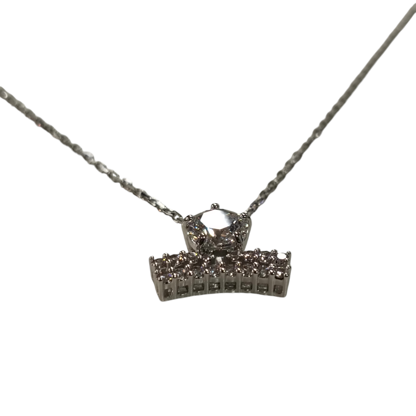 SWAROVSKI NECKLACE SILVER/GOLD