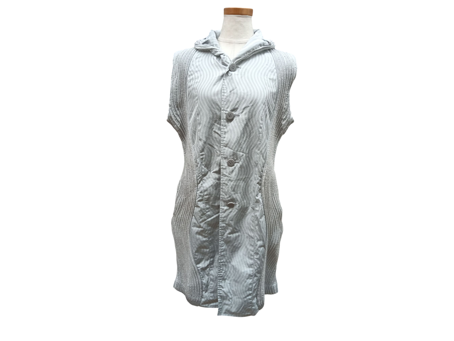 ISSEY MIYAKE ONE PIECE Lady 's Gray Rank (B)IM96-FE011