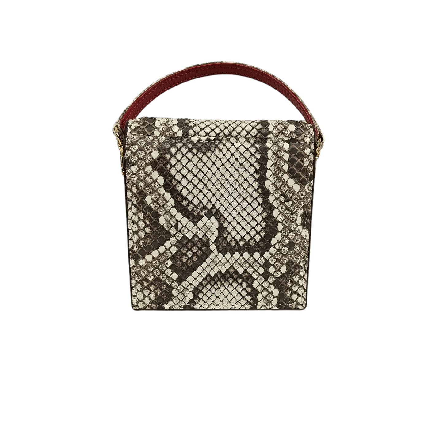 SUVIMOL 2WAY Bag G0262 Brown PYTHON