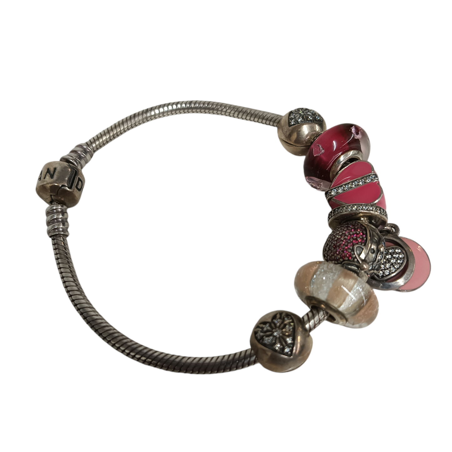 RANDORA BRACELET 7CHARM SET *HEART* RANK (B)