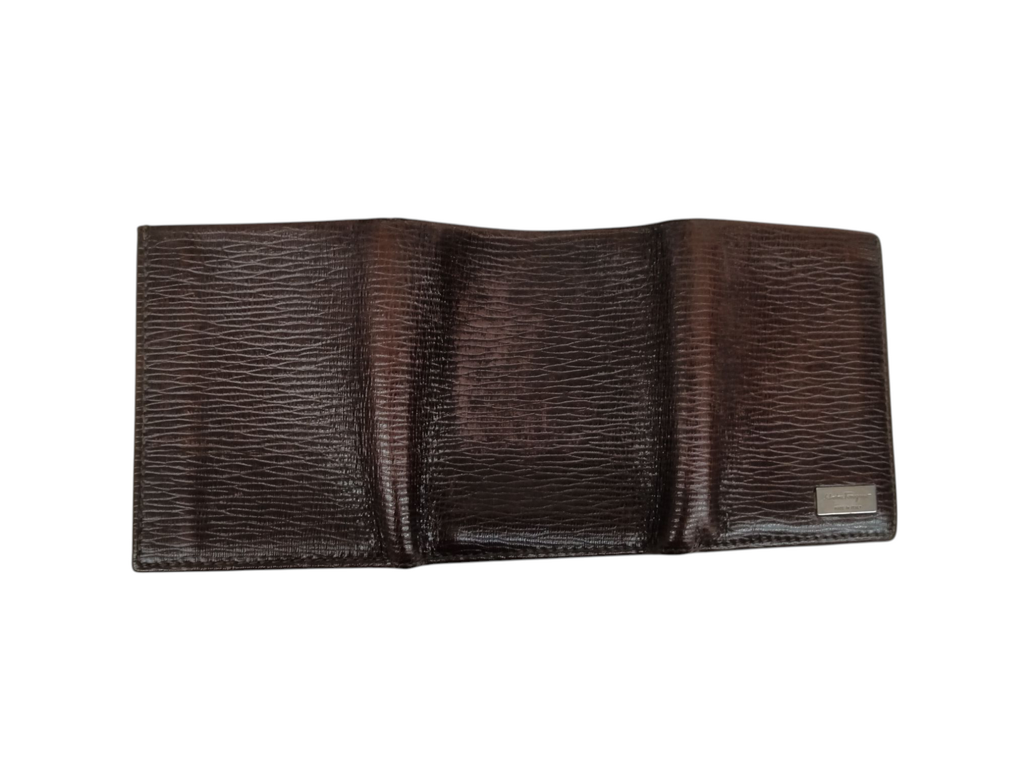 SALVATORE FERRAGAMO Wallet Brown JL66 8607 Rank(B)