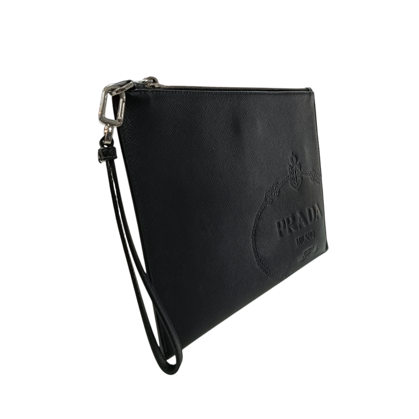 PRADA CLUTCH BAG BLACK 56 1 2NG005