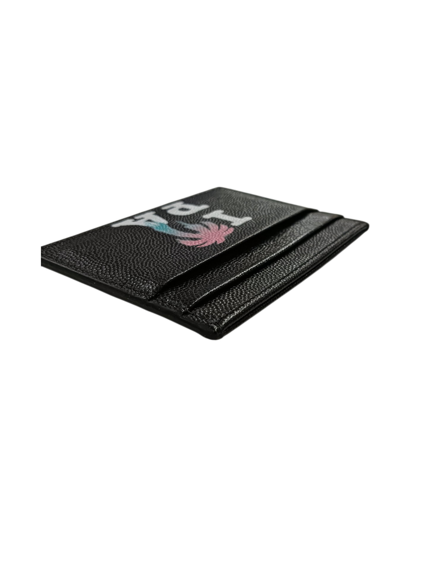 Palm Angels Card Case Black I LOVE PA