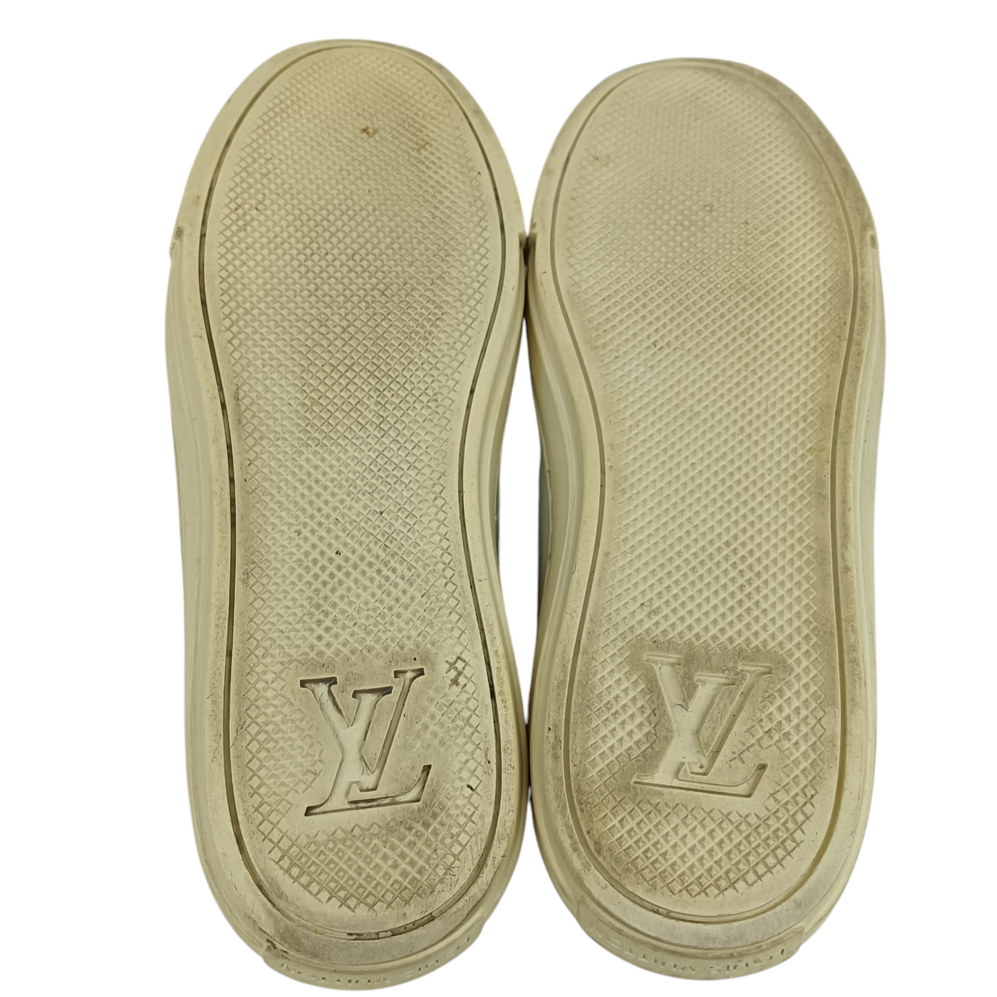 LOUIS VUITTON Sneaker Size 37 CL1108 Lady's Blue Rank (B)