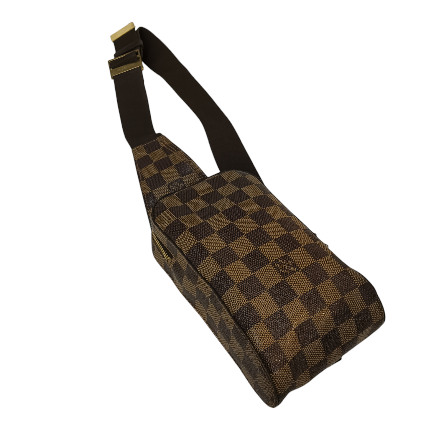 LOUIS VUITTON Waist Bag N51994 CA0063 Brown *Inside Stain