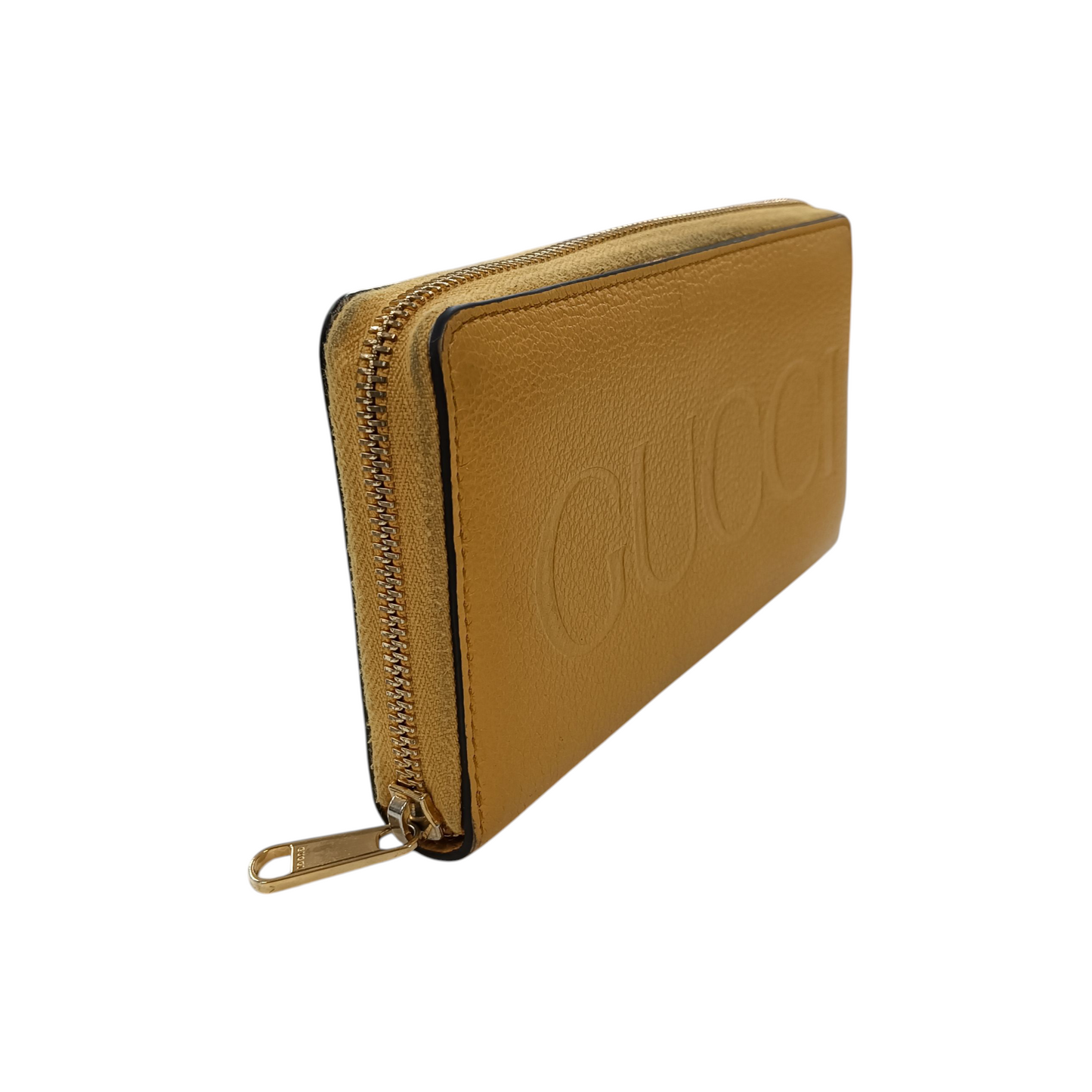 GUCCI Long Wallet Yellow 658691