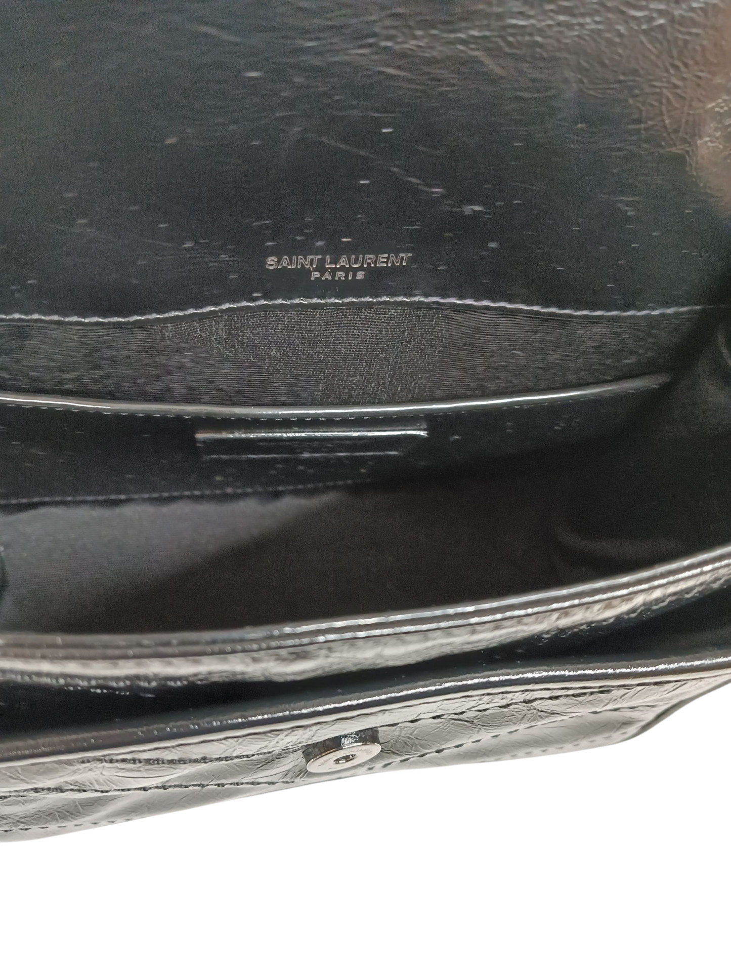 SAINT LAURENT PARIS Shoulder Bag 633160 Black