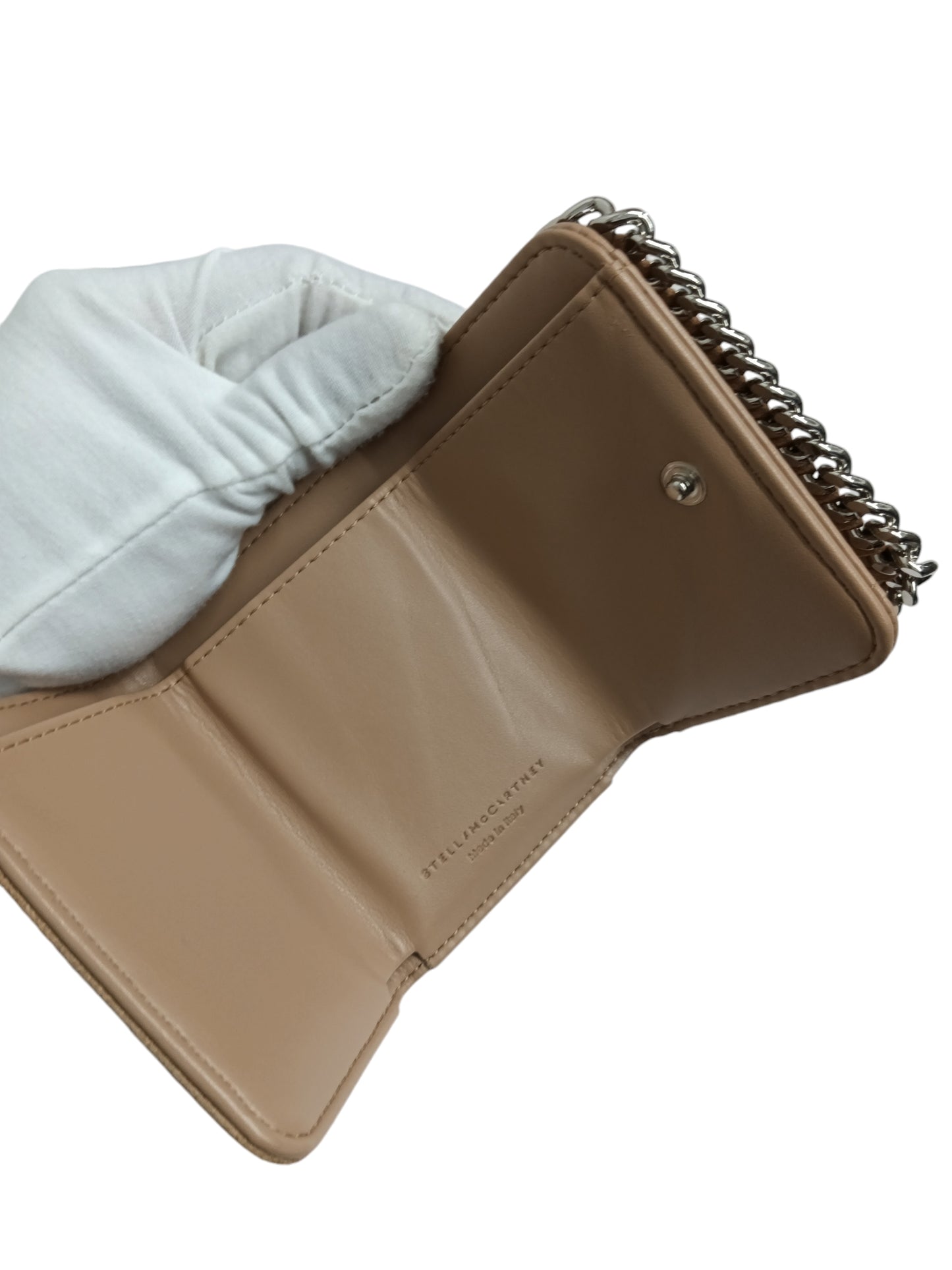 STELLA MCCARTNEY WALLET FALABELLA BROWN 521371