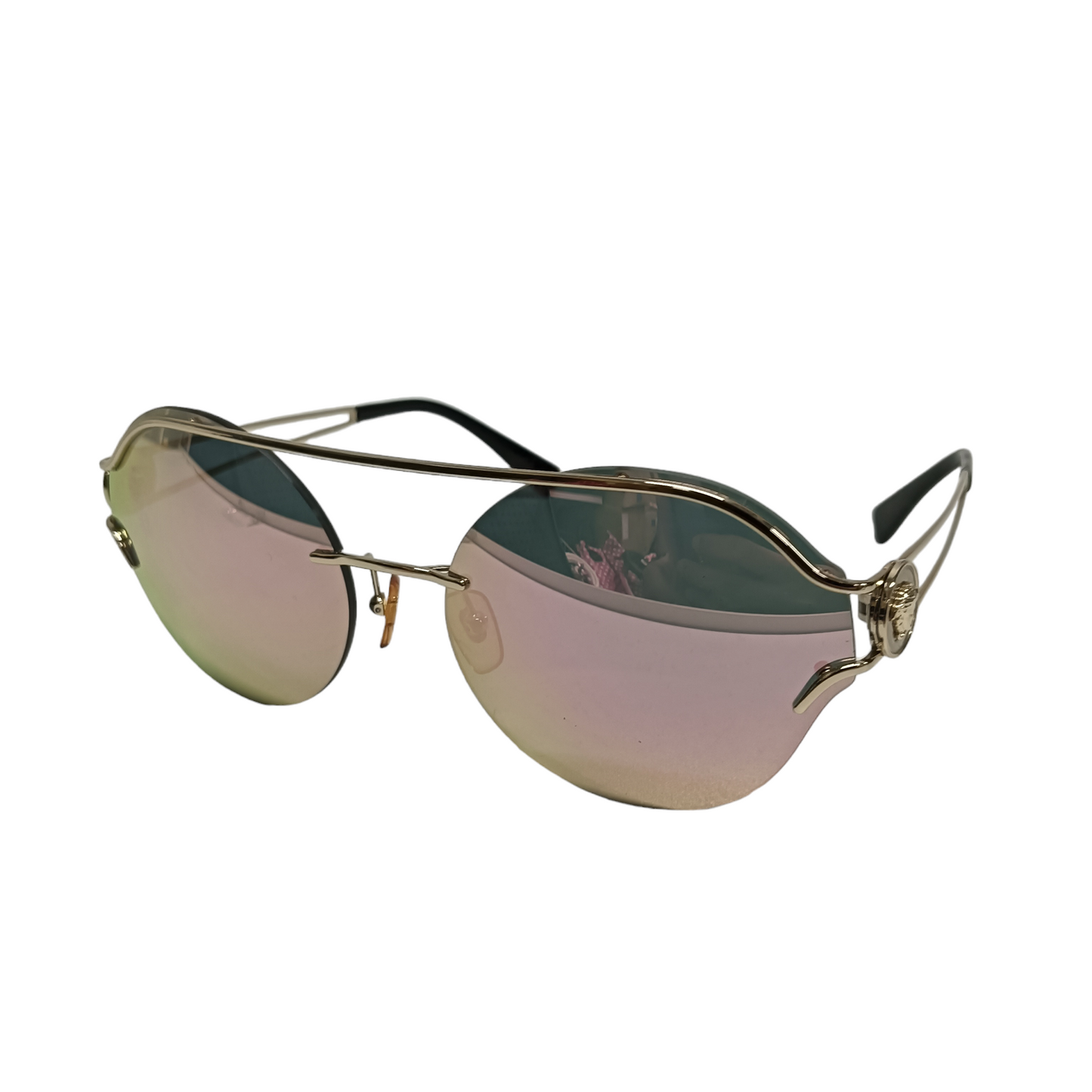 VERSACE Sunglasses Gold/Black 1252/42