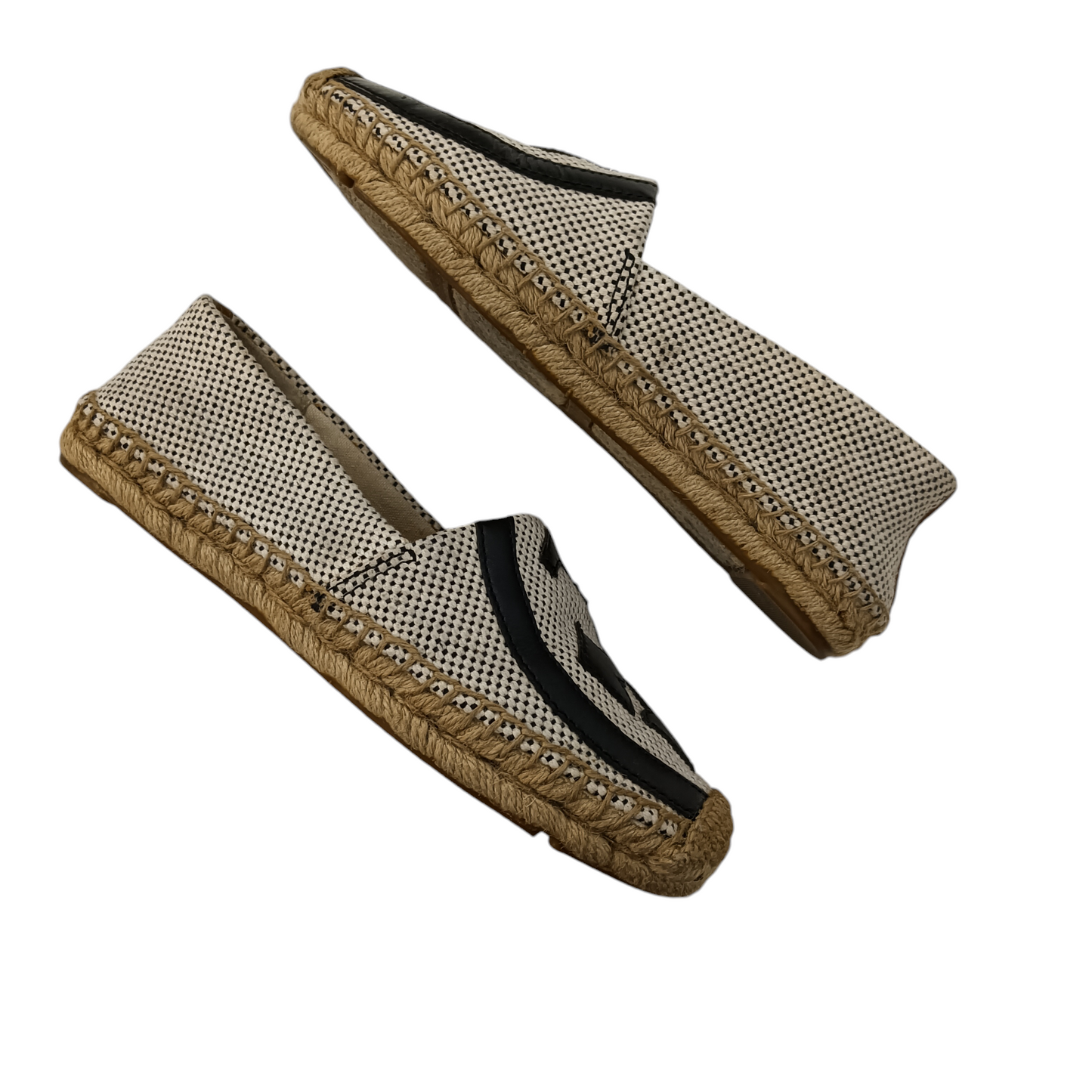 TORY BURCH ESPADRILLE LADY'S SIZE 38 BEIGE
