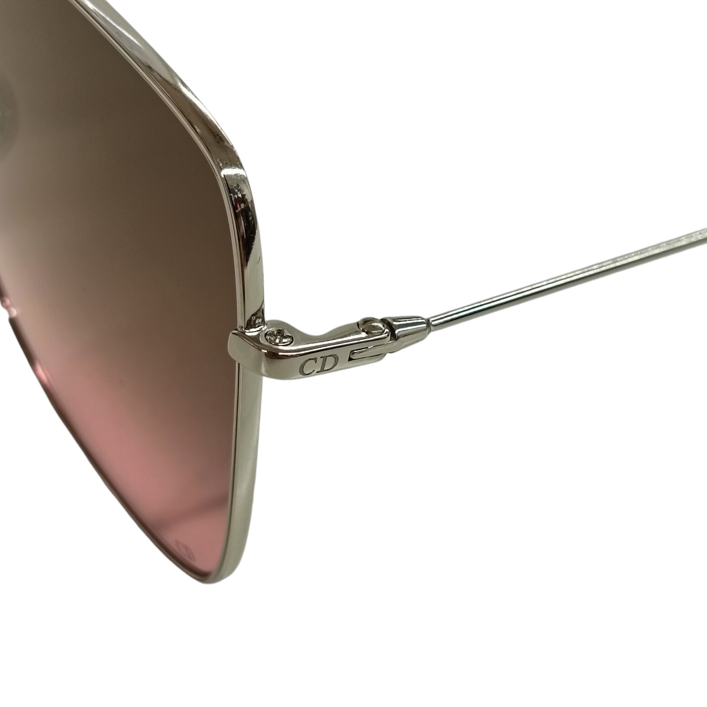 CHRISTIAN DIOR Sunglasses 01086 Pink/Brown Rank B