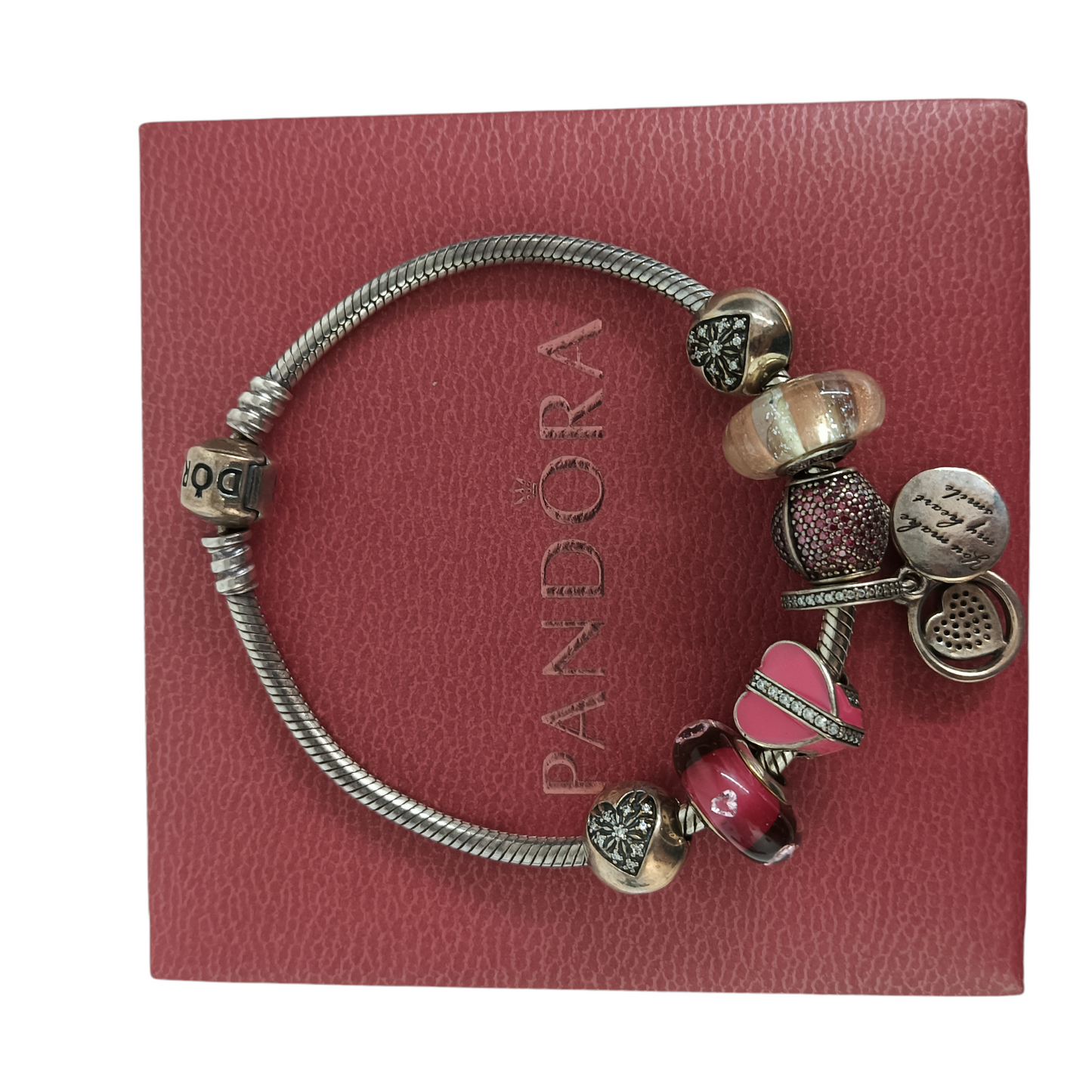 RANDORA BRACELET 7CHARM SET *HEART* RANK (B)