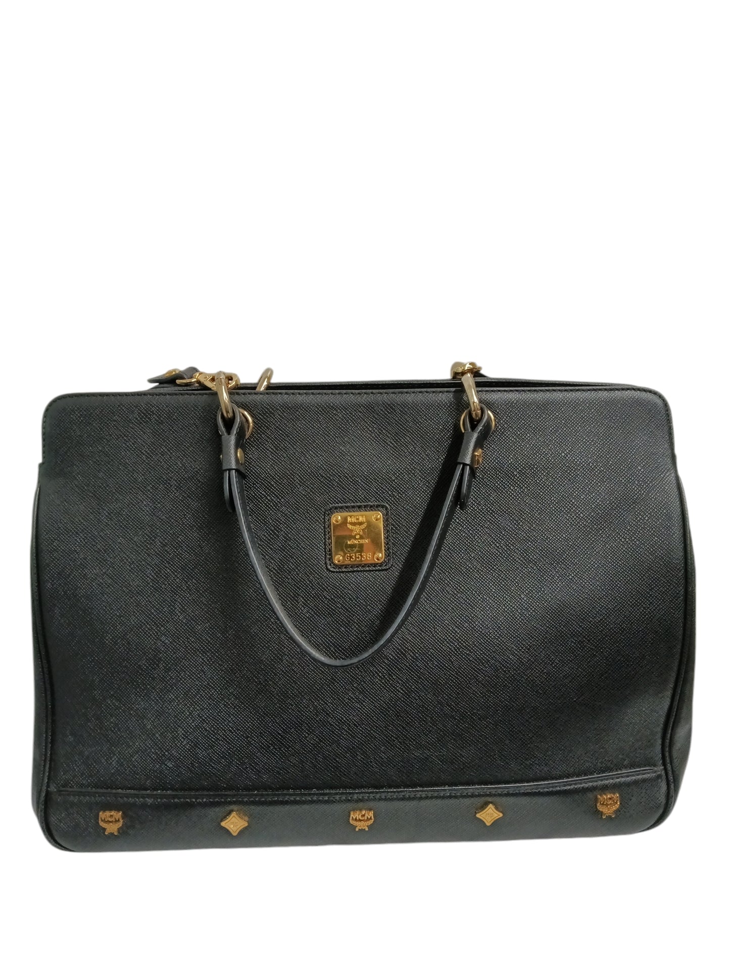MCM 2WAY BAG BLACK 10111020410312