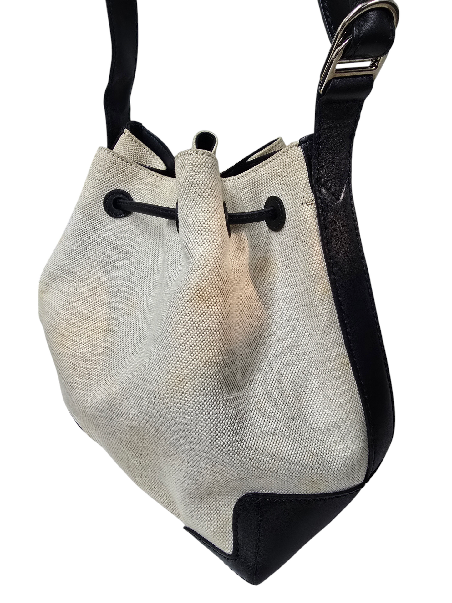 BALENCIAGA Shoulder Bag 40900 1080 538735 Rank (D) Black/White *Stain