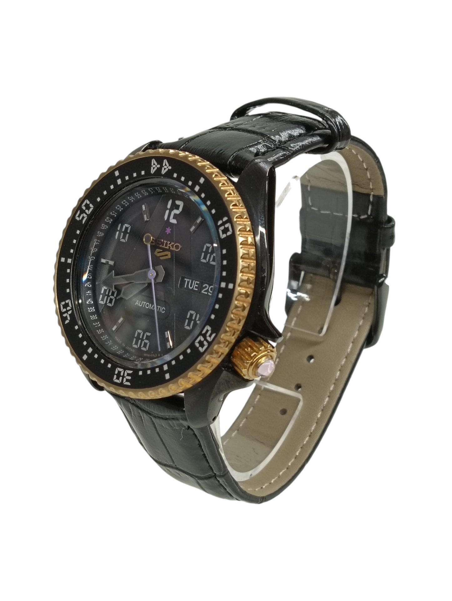 SEIKO Wrist Watch XJOJO Leone abbaccio 4R36-07S0