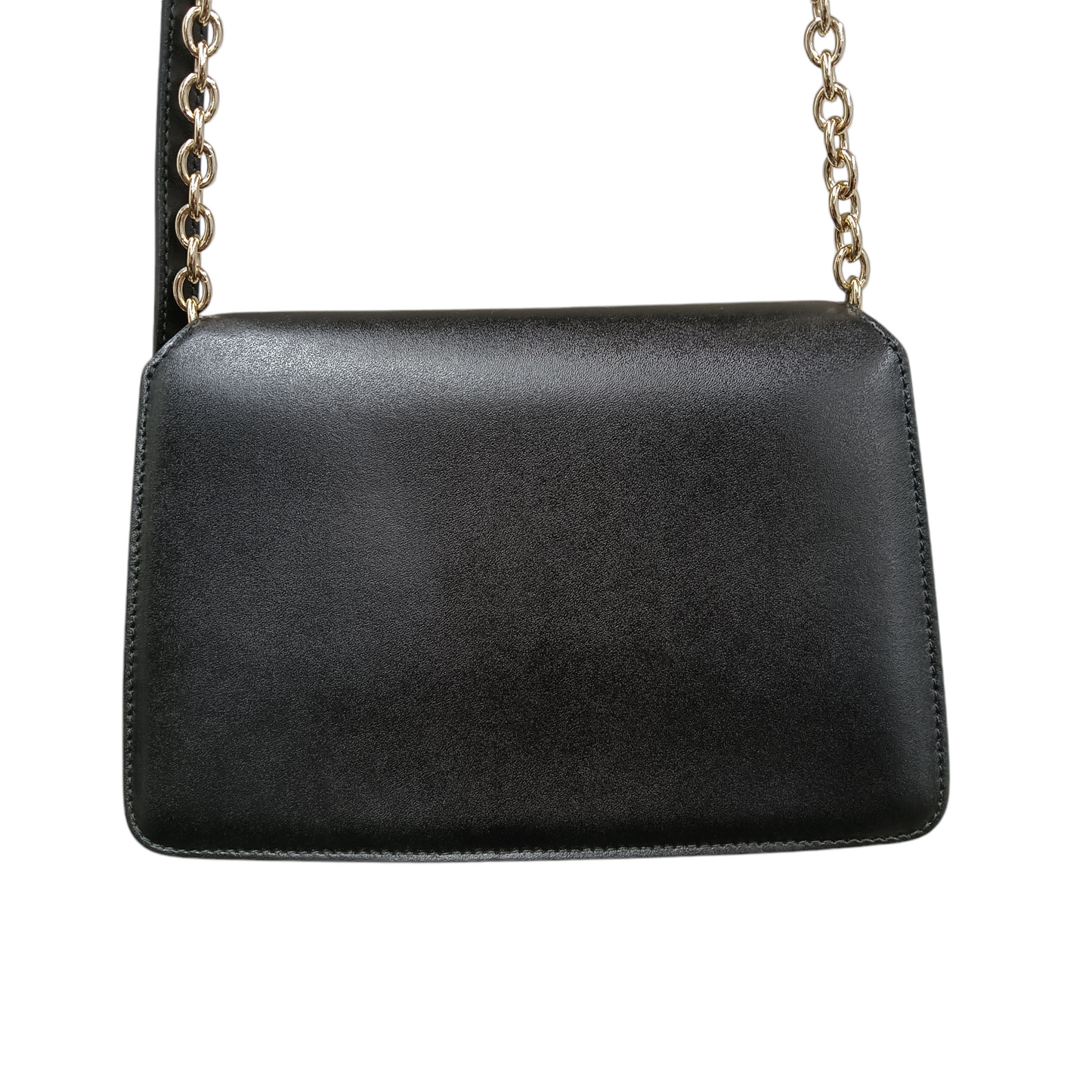 SALVATORE FERRAGAMO Shoulder Bag AU-22 D293 Rank AB Black