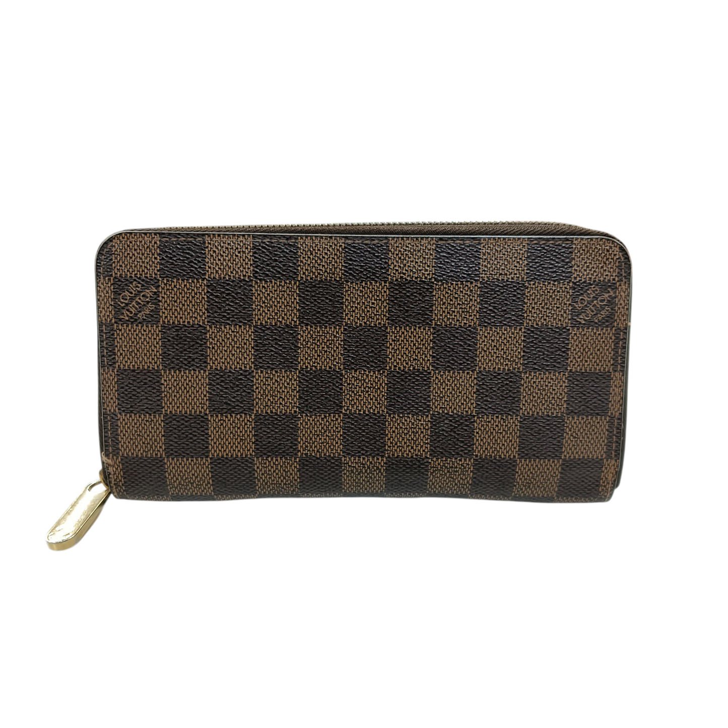 LOUIS VUITTON Wallet Damier Brown N60015