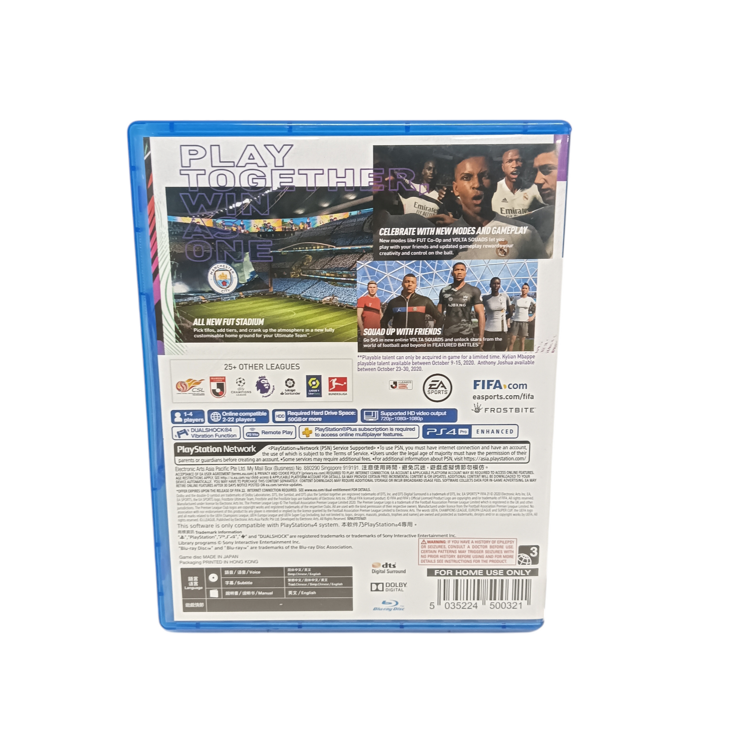 EA Sports FIFA 21 Game Soft PS4