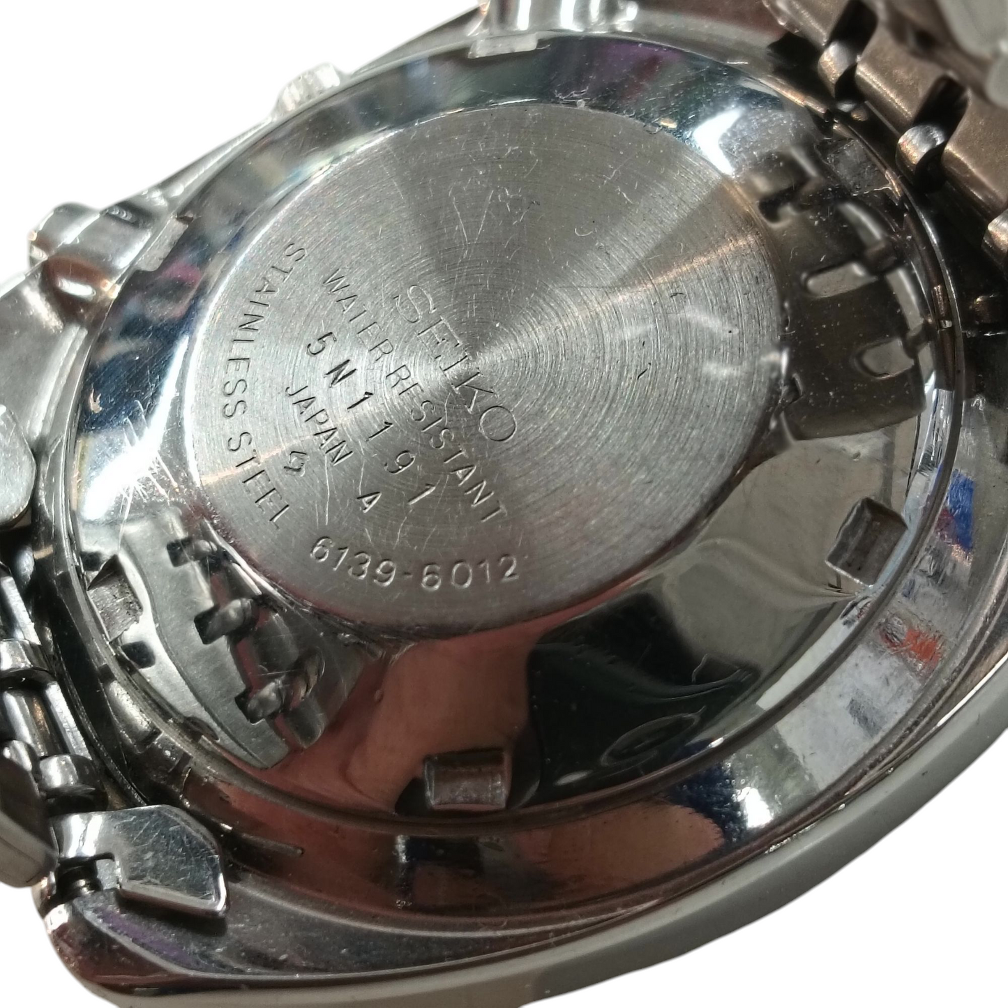 SEIKO Wrist Watch CHIPPED 6139-6012 5N1191