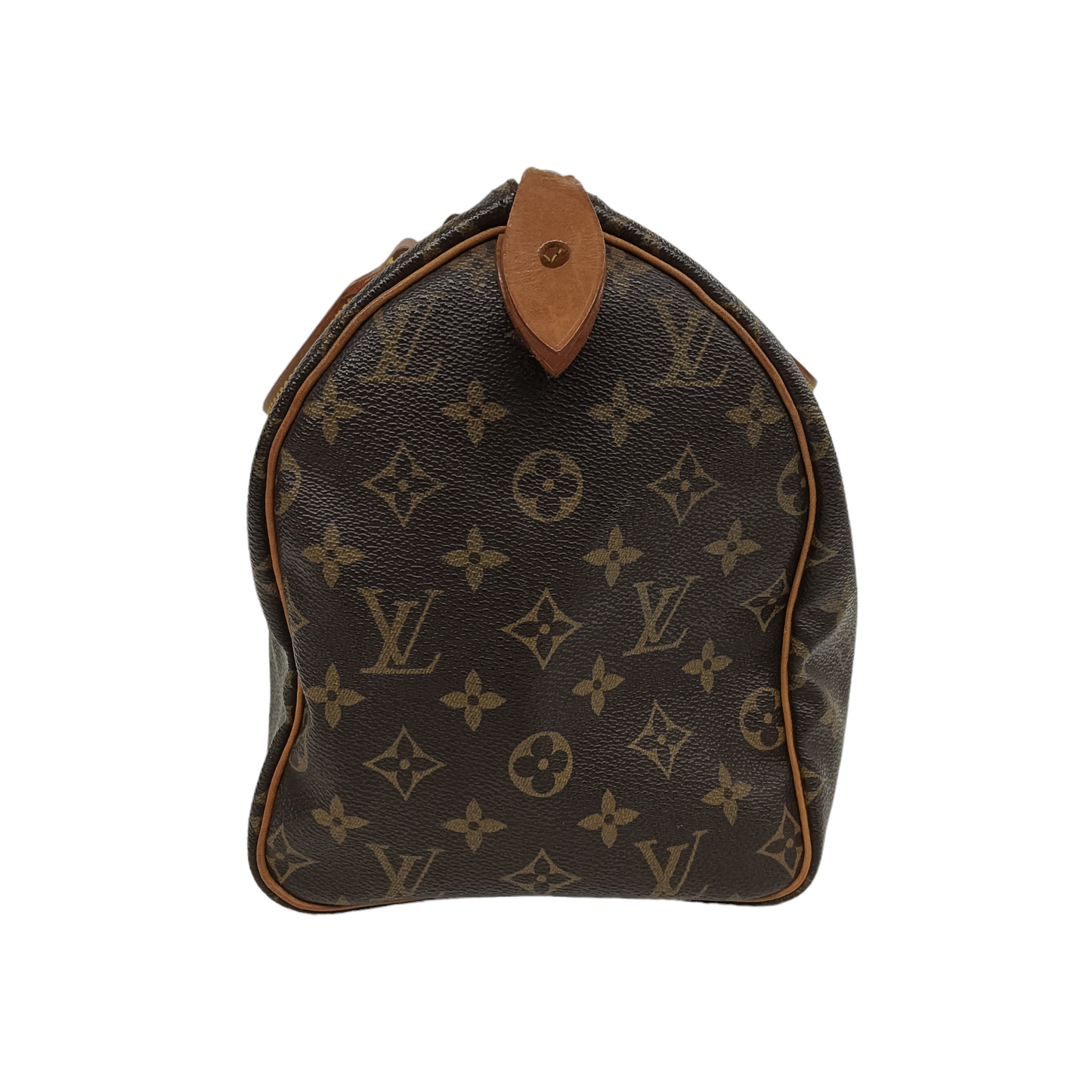 LOUIS VUITTON Handbag Monogram M41526 Brown Damage/Stain AD0040 Speedy 30