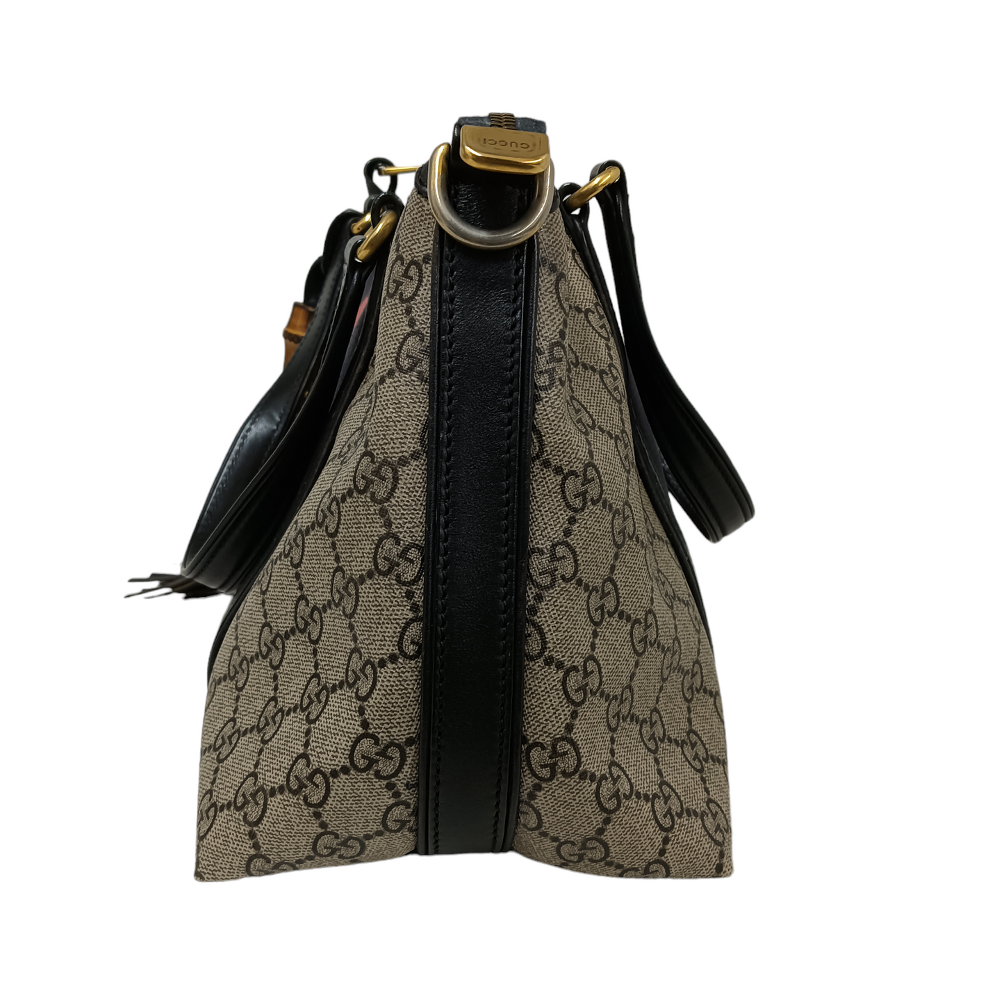 GUCCI Bag Gray/Red 353114 002123