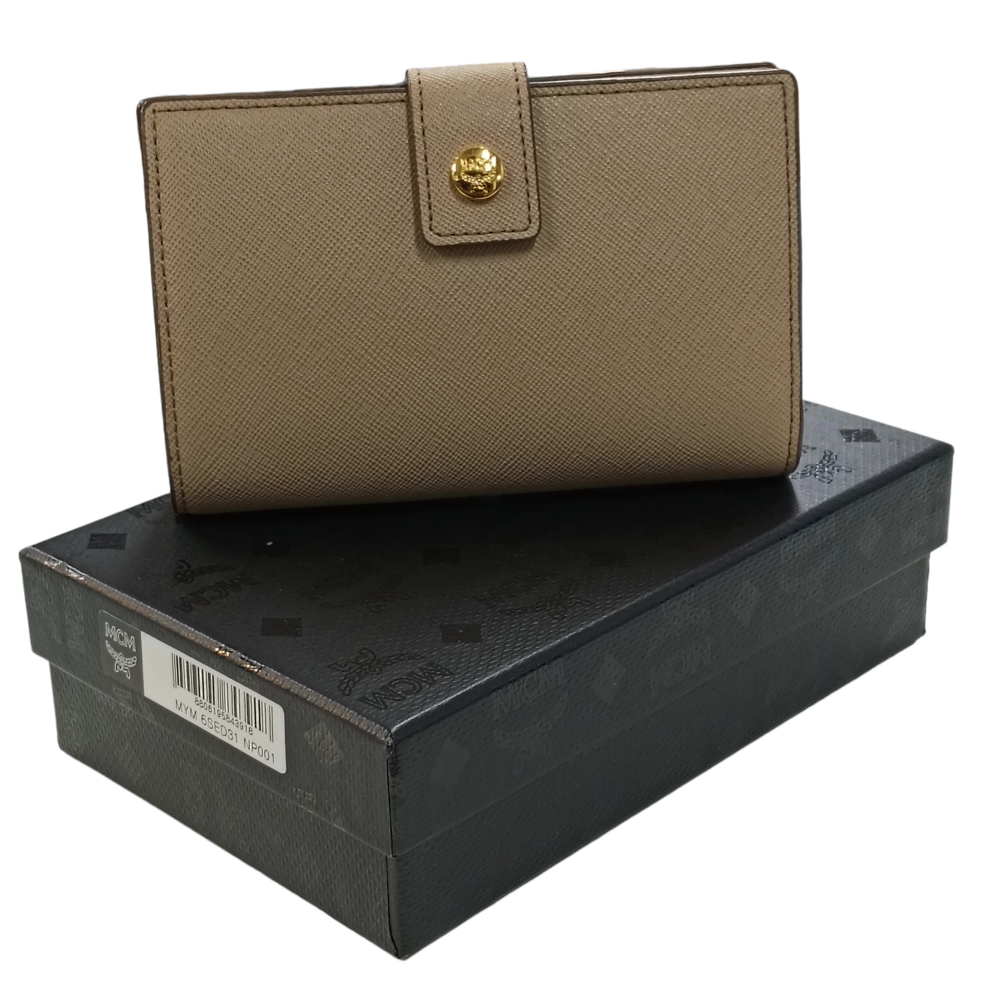 MCM WALLET Beige MYM6SED31NP001
