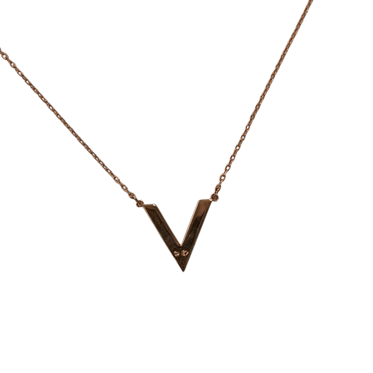 SWAROVSKI Necklace V Rose Gold