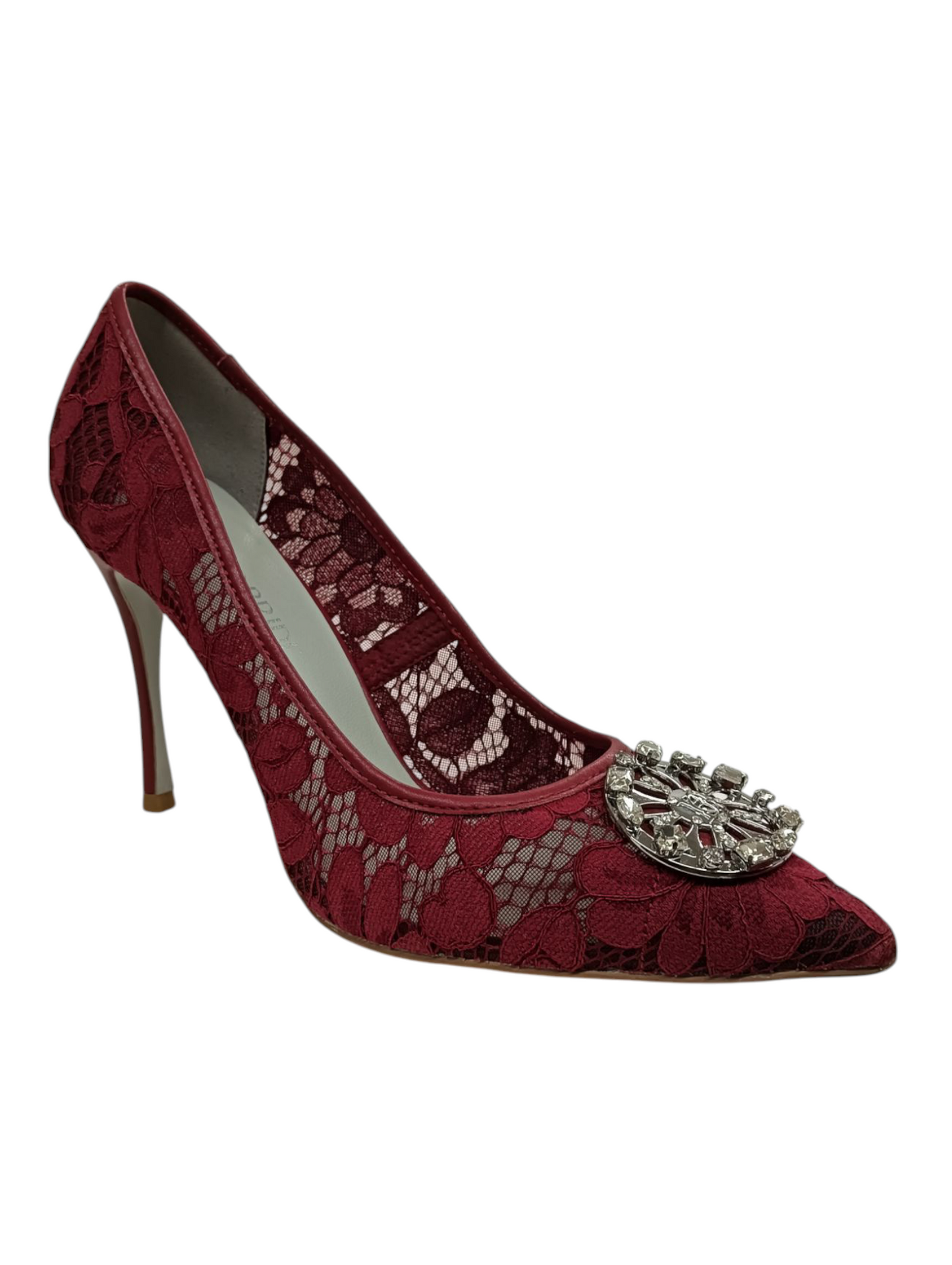 POEM X OBRIDE Pumps Size 41 Lady's Red Midnight Heels