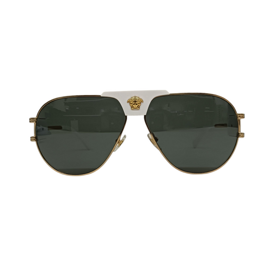 VERSACE Sunglasses MOD 2252 Rank(AB) White/Gold
