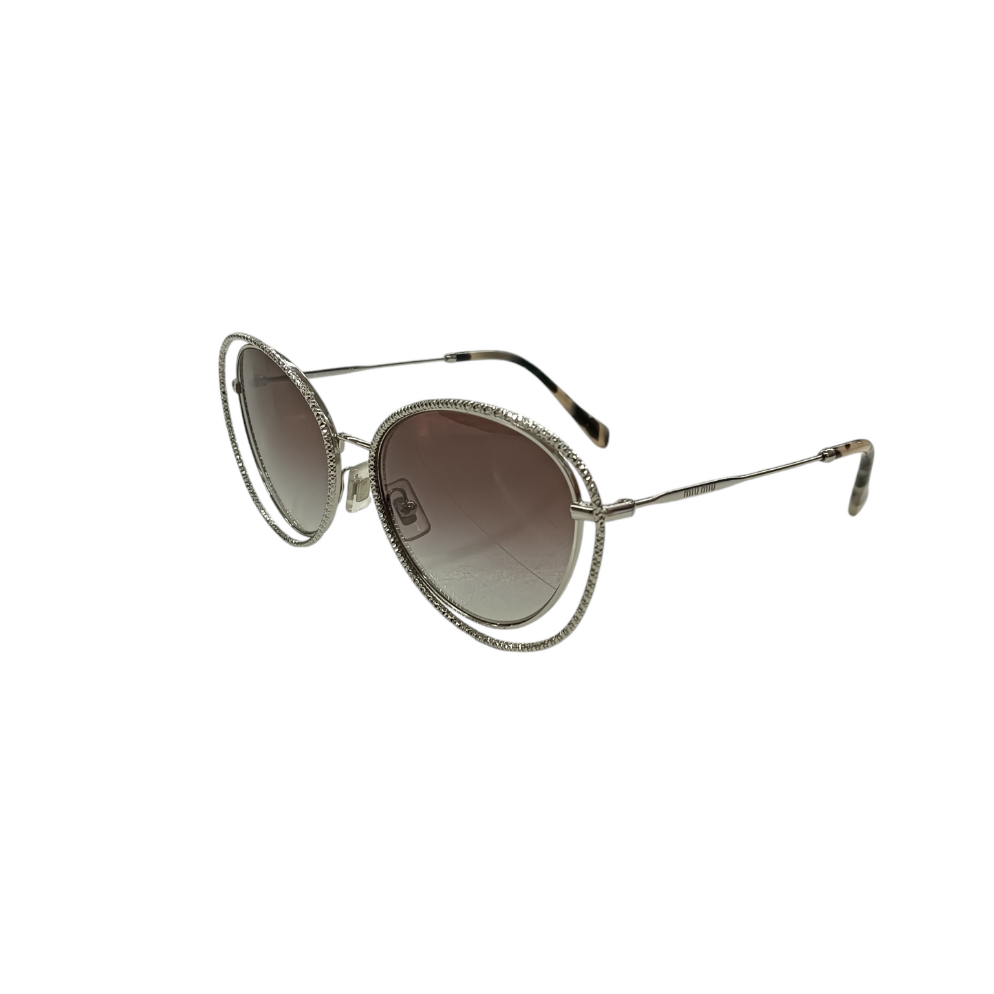 MIU MIU Sunglasses SMU59V BLACK/SILVER
