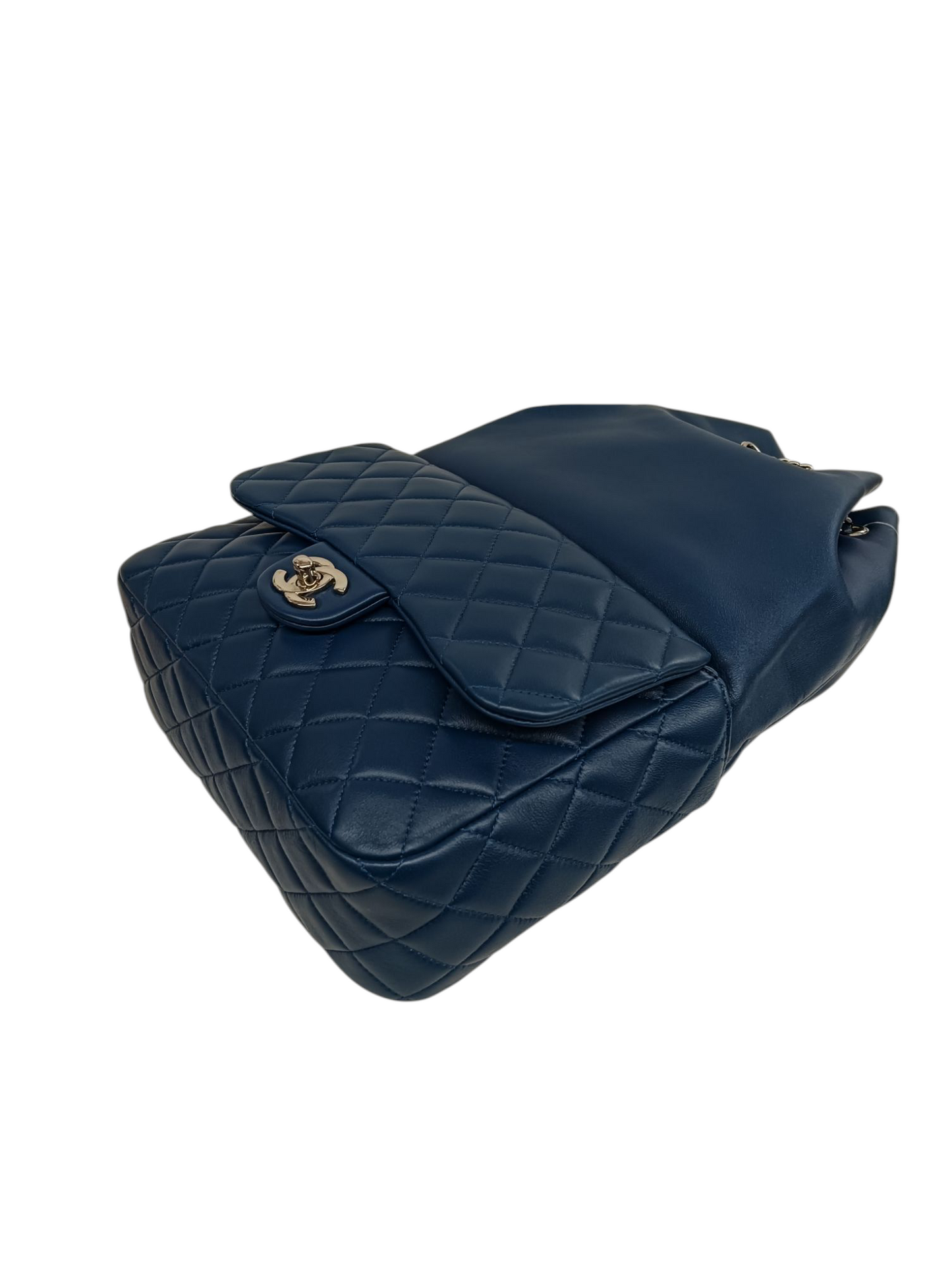 CHANEL Rucksack 23807126 Navy With out Garantee Card