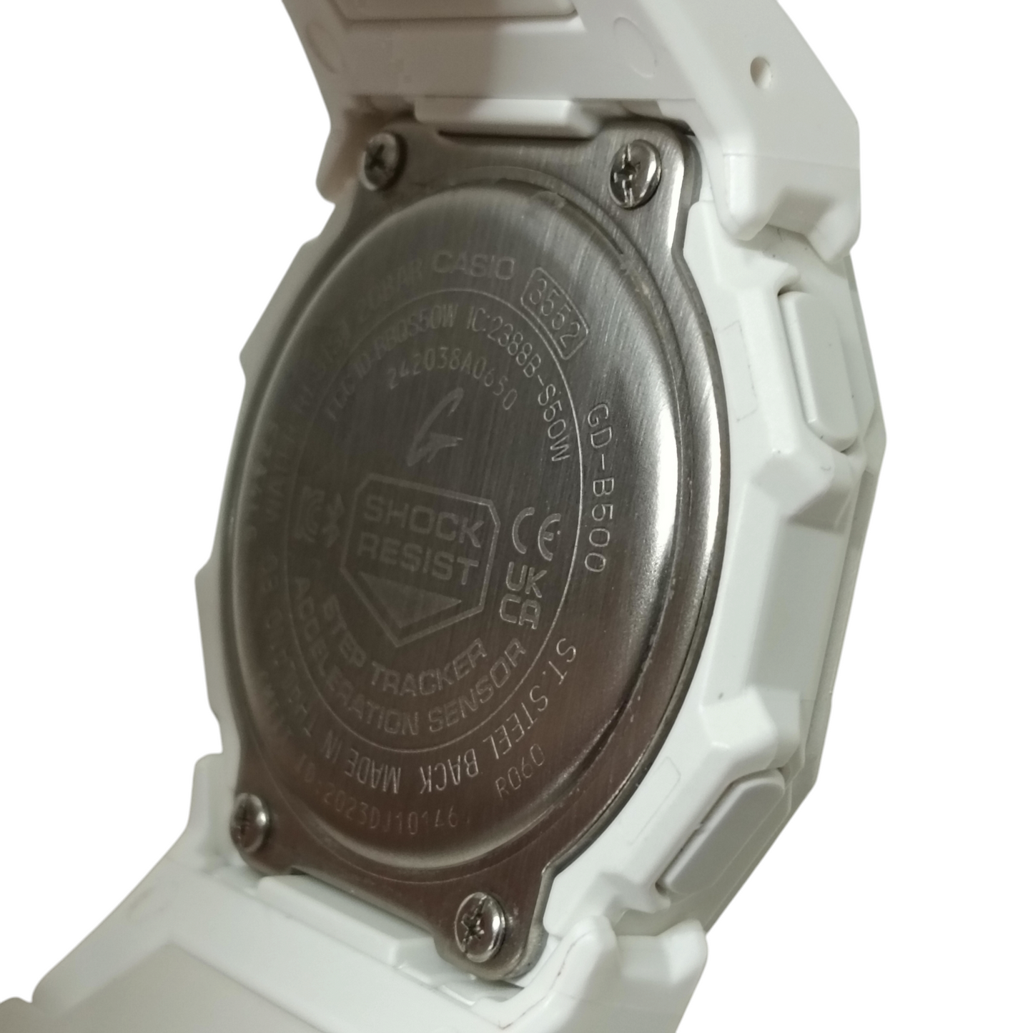 CASIO G-SHOCK Wrist Watch GD-B500 Rank A White