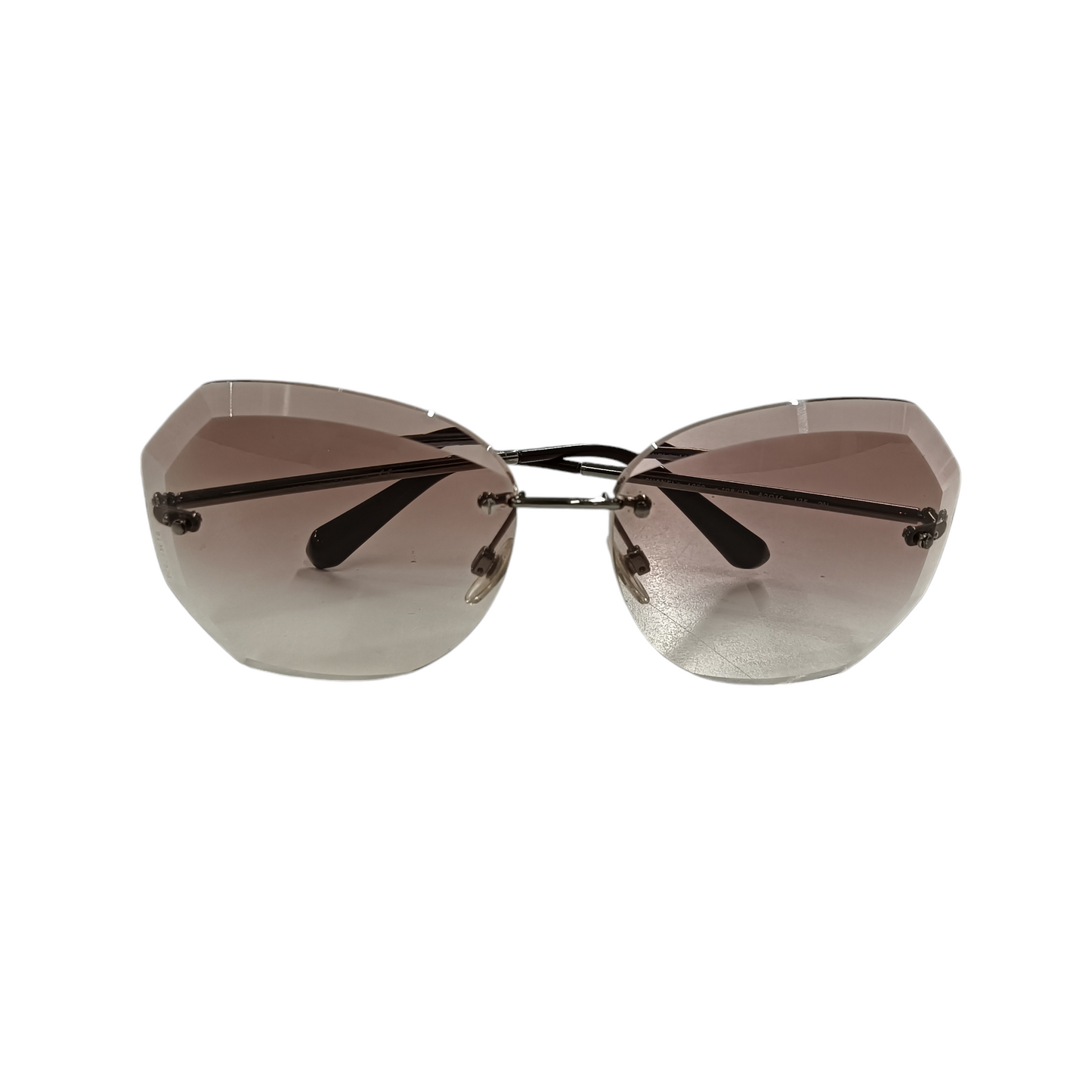 CHANEL SUNGLASSES BROWN*LENS DAMAGE*