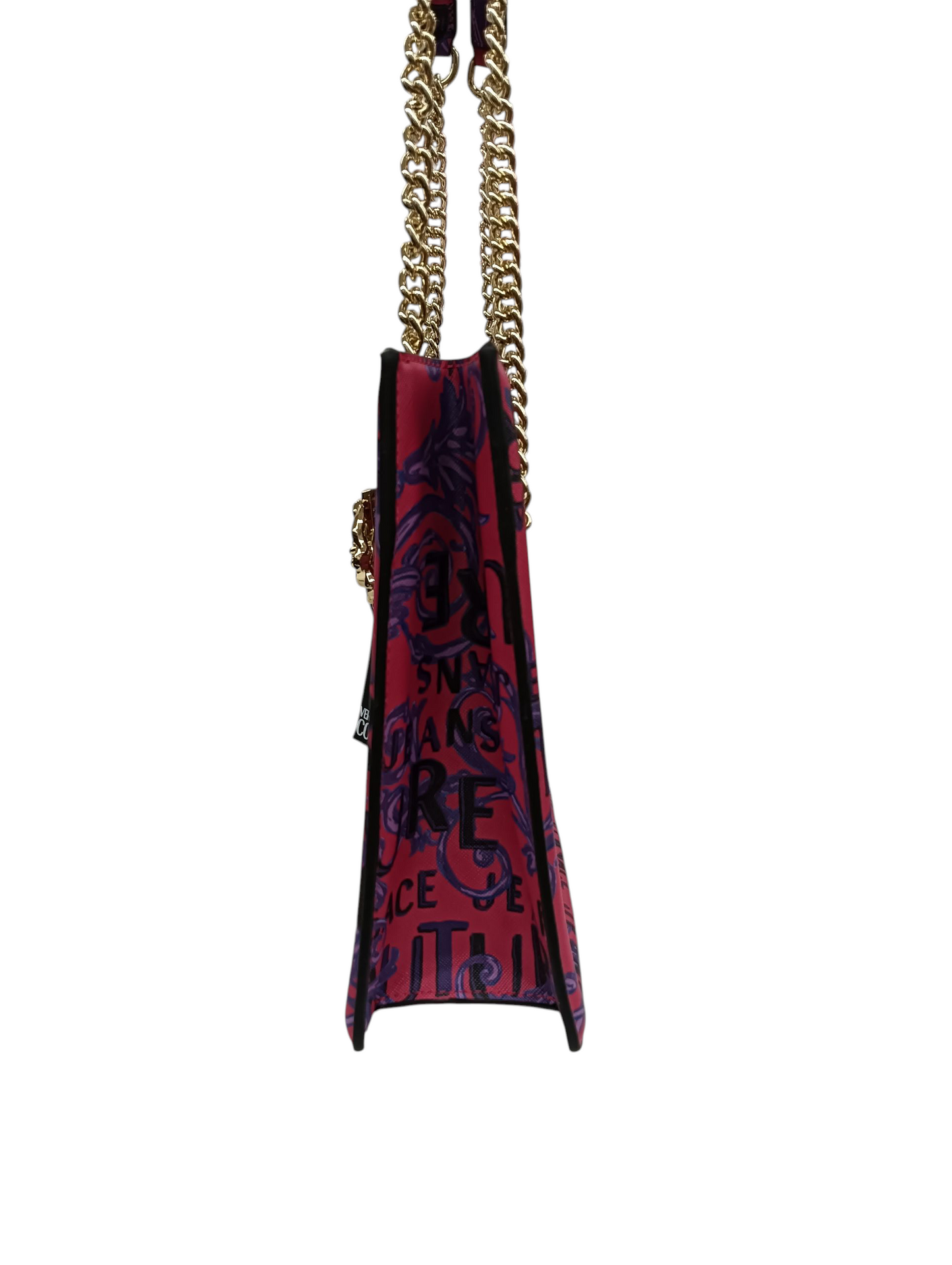 VERSACE Tote Bag 74A4BFI Pink & Purple