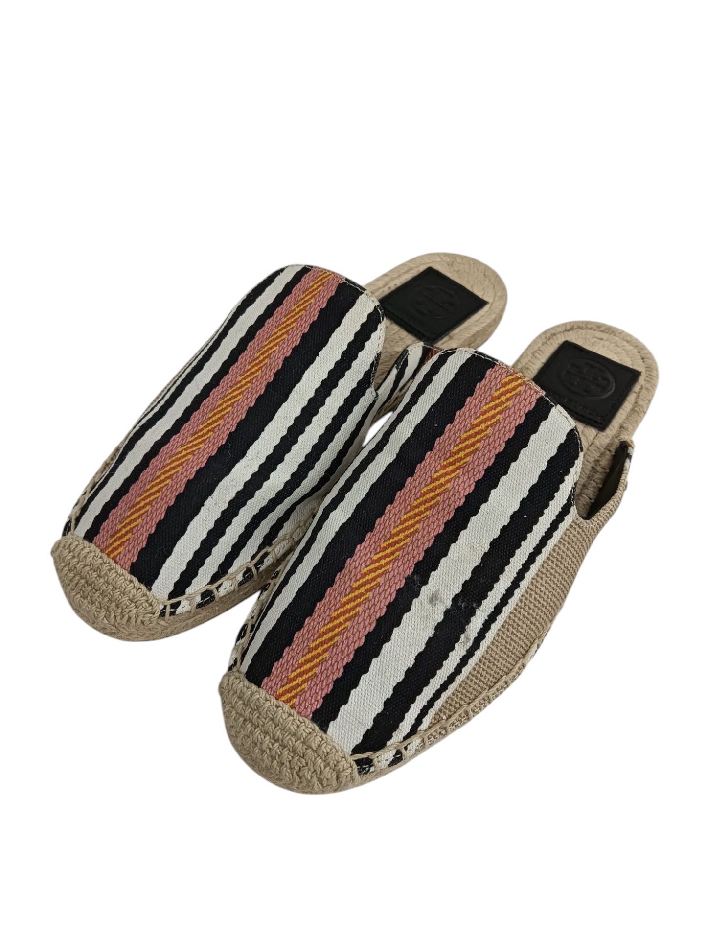TORY BURCH Espadrille 6 Lady's White/Black