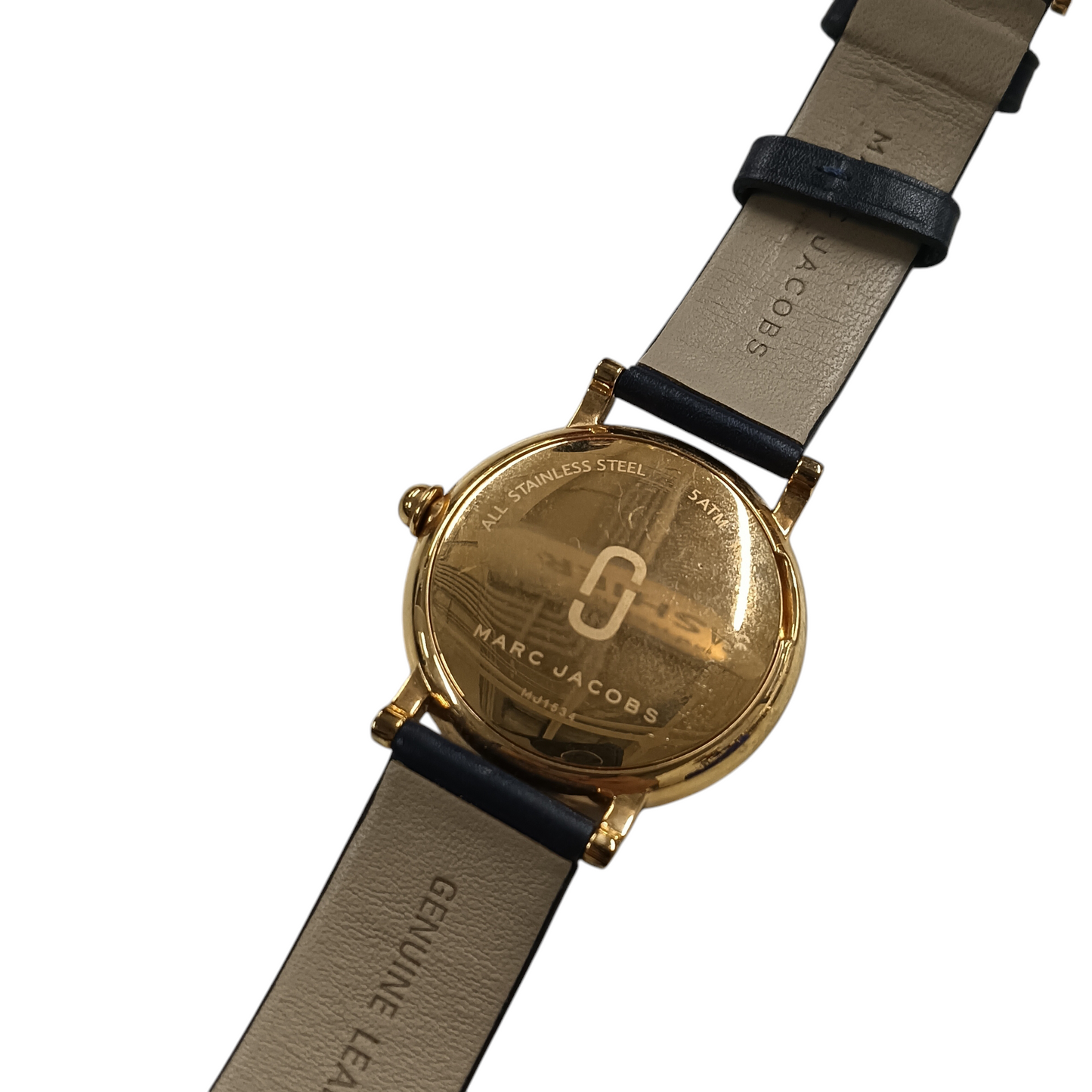 MARC JACOBS WRIST WATCH NAVY/GOLD