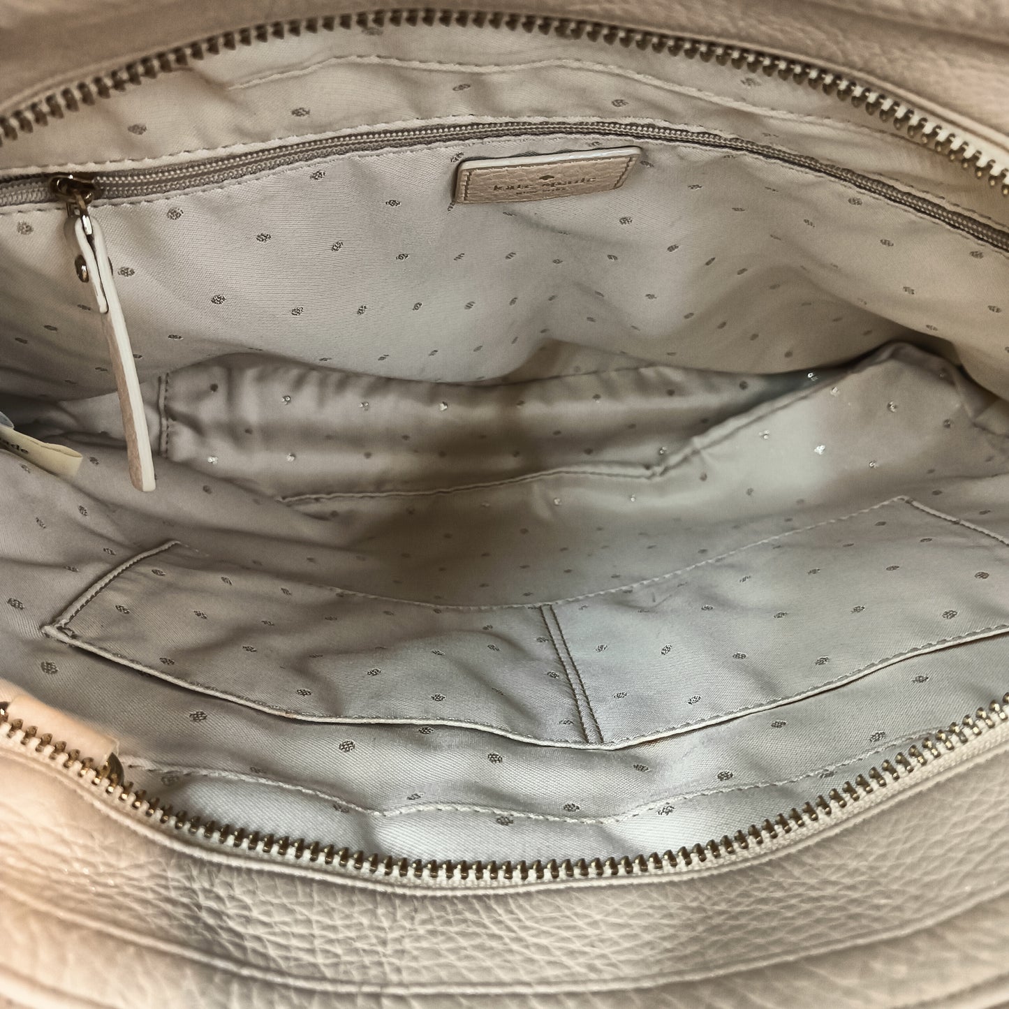KATE SPADE Tote Bag WKRU2335 Beige Stain