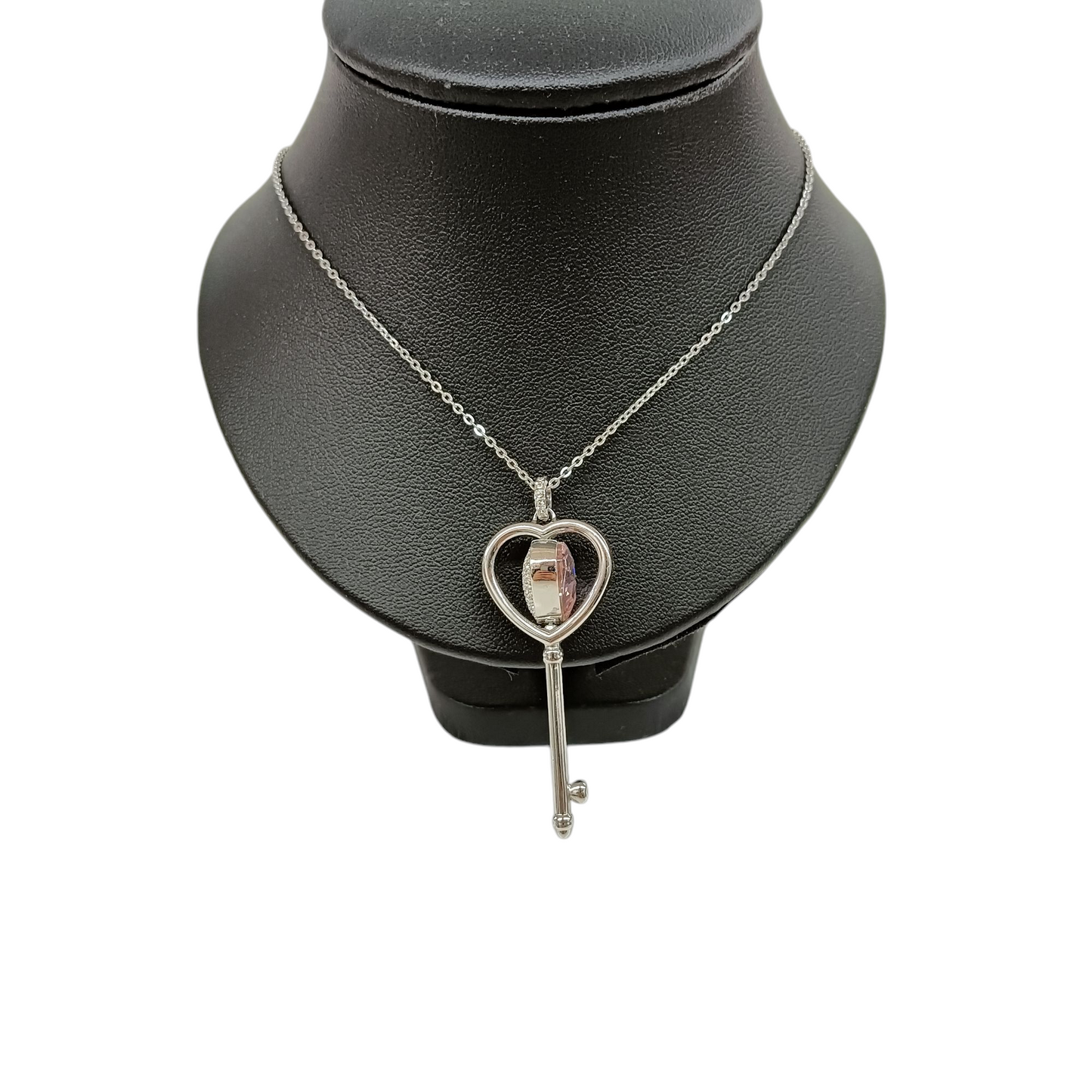 SWAROVSKI Necklace Rank(B) Silver Engaged Heart