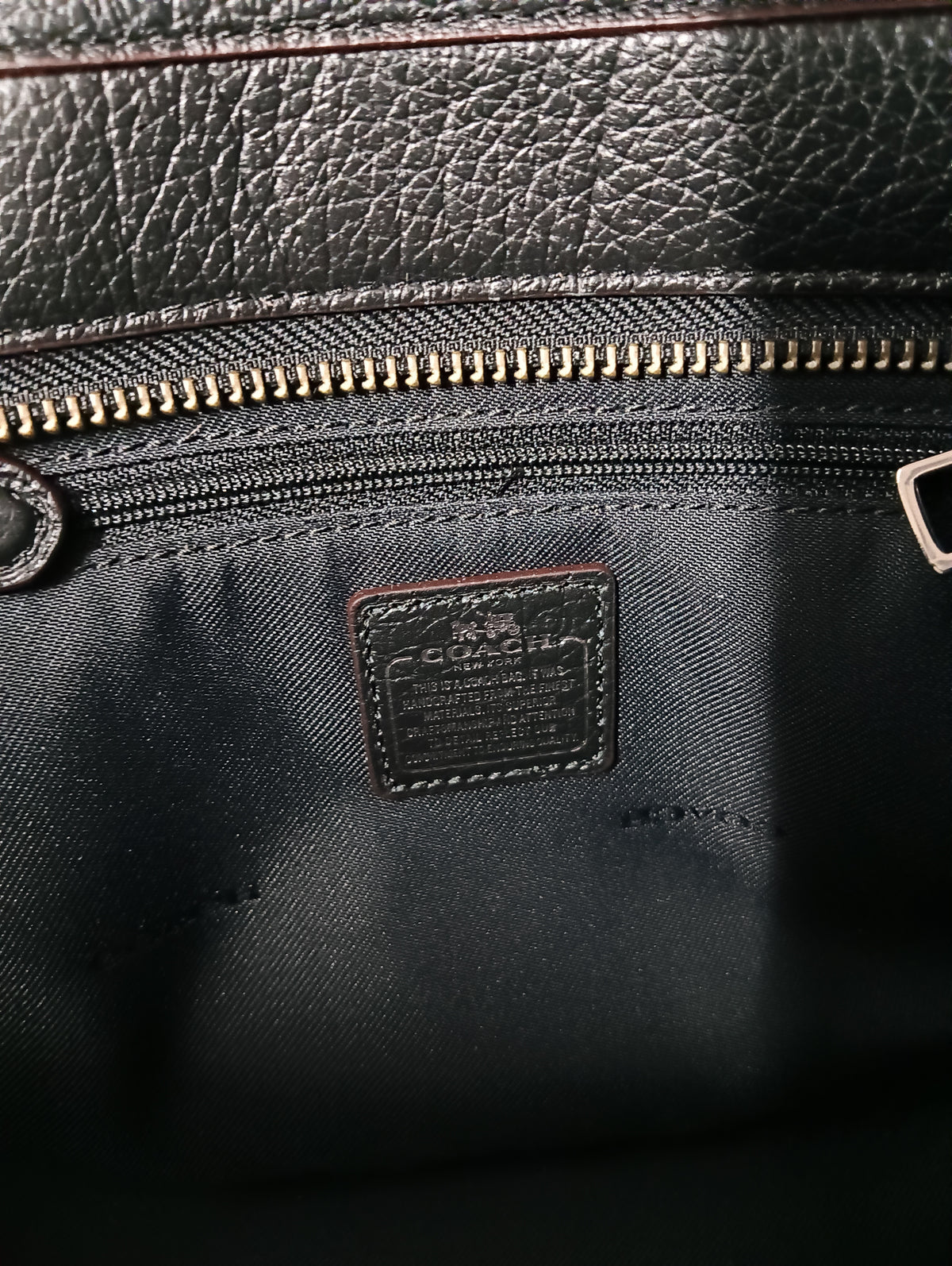 COACH 2WAY Bag 38075 Blue And Black