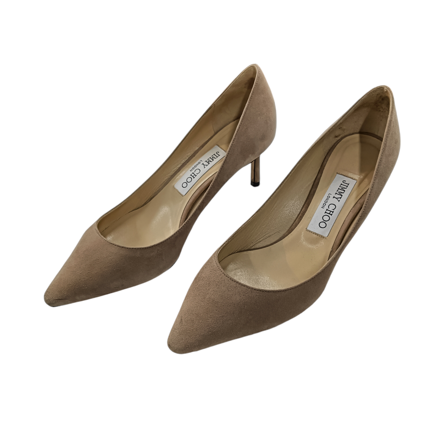JIMMY CHOO PUMPS 37 BEIGE