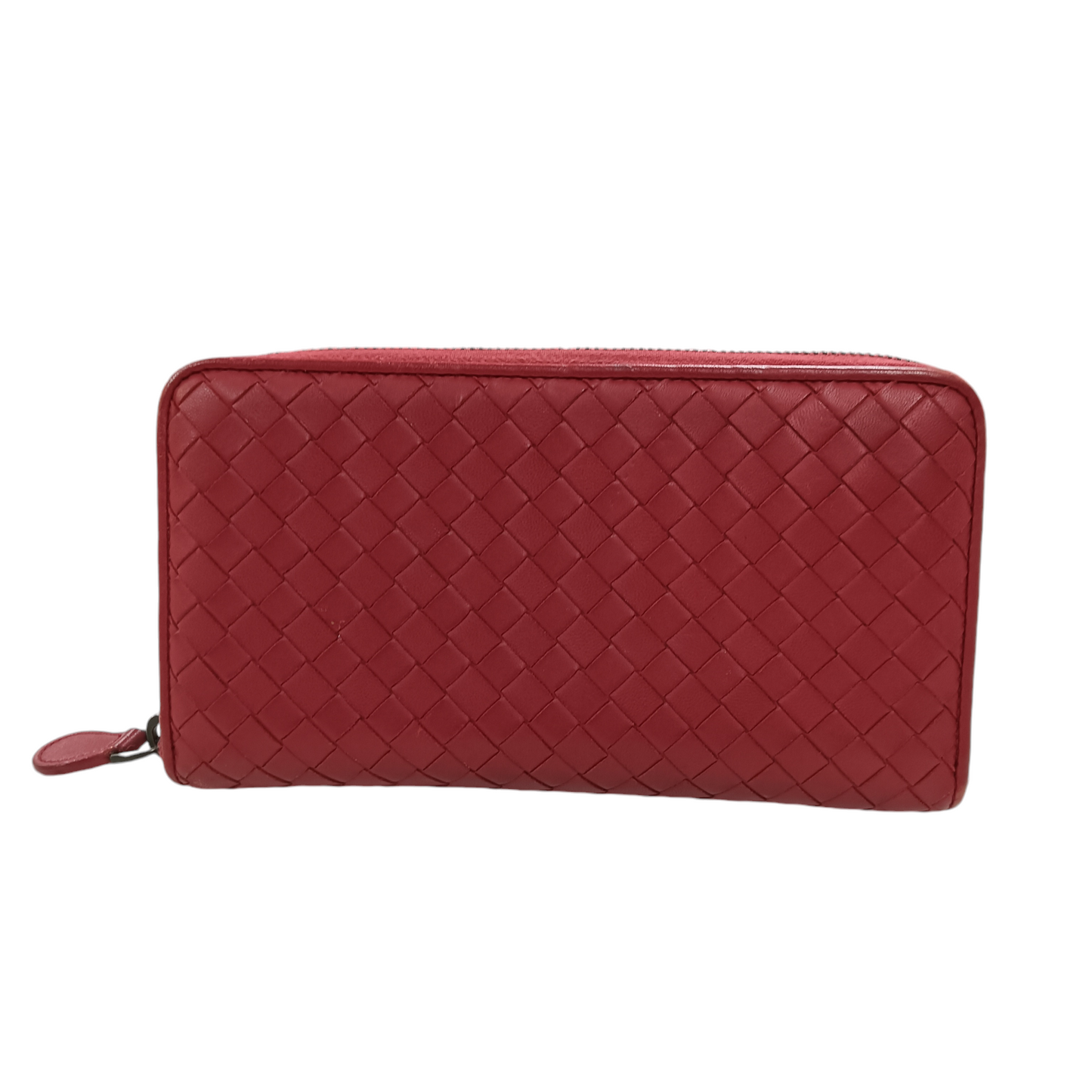 BOTTEGA VENETA LONG WALLET RED