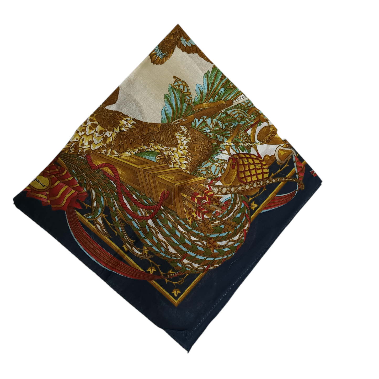 SALVATORE FERRAGAMO SCARF OLD