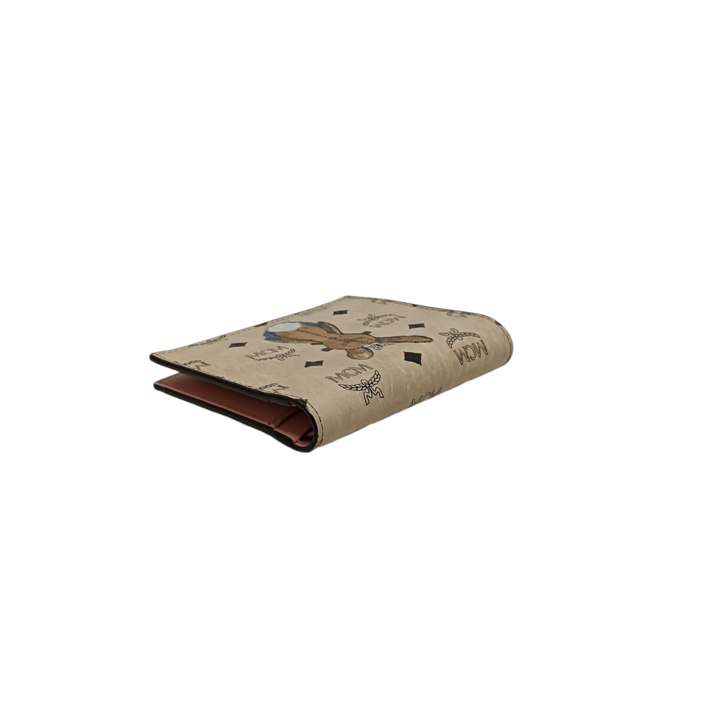 MCM Bunny pattern Wallet Beige MYA7AXL15IG001