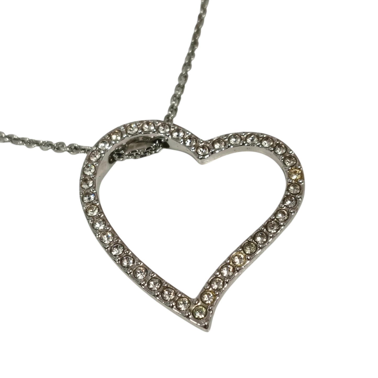SWAROVSKI Necklace Silver Heart 661034