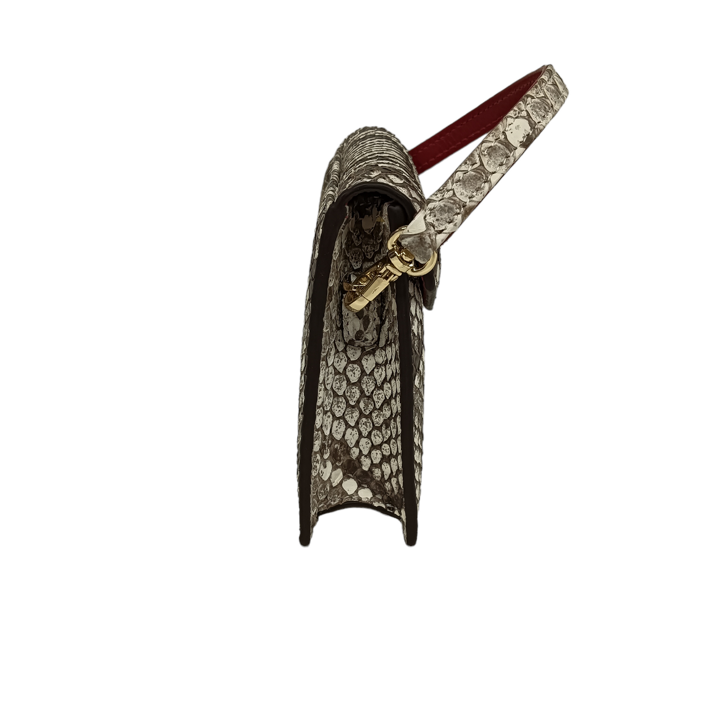 SUVIMOL 2WAY Bag G0262 Brown PYTHON