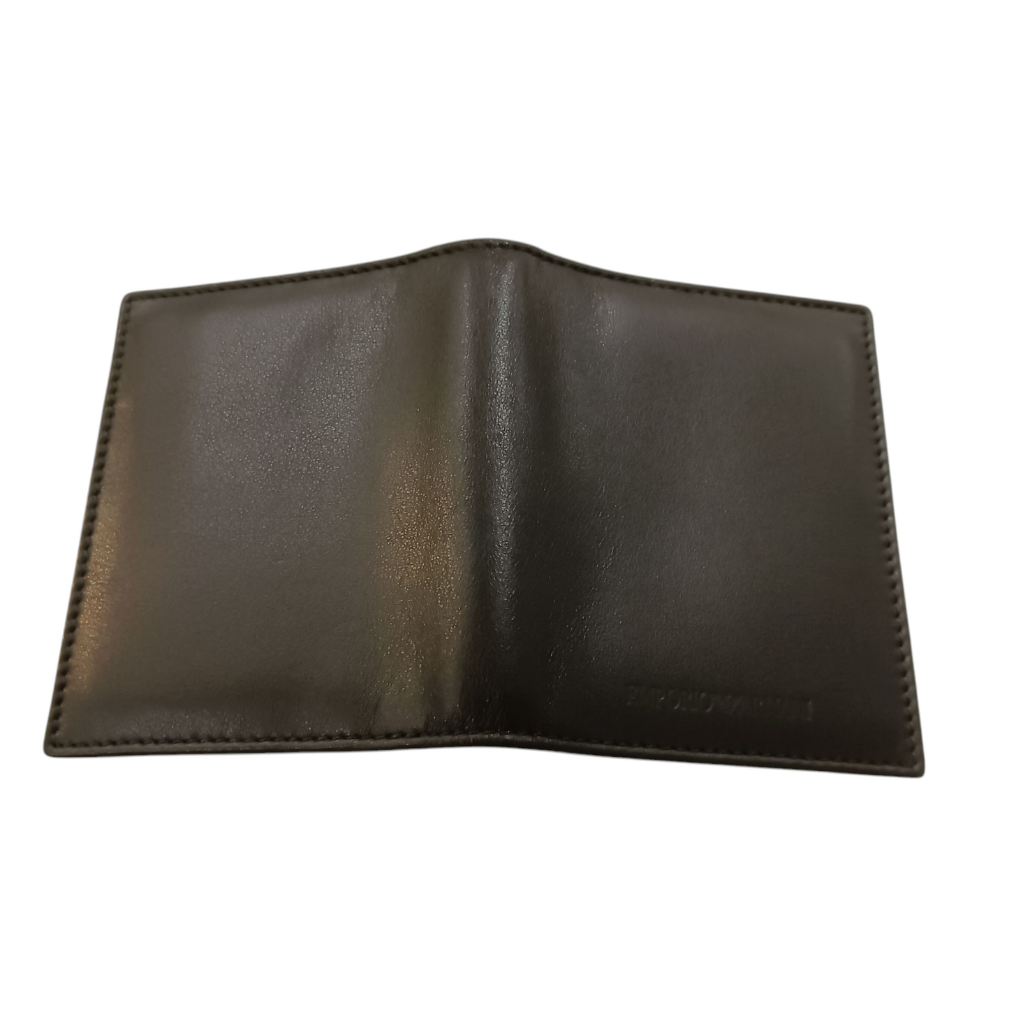 EMPORIO ARMANI Card Case YEM168 Rank (A) Dark Brown