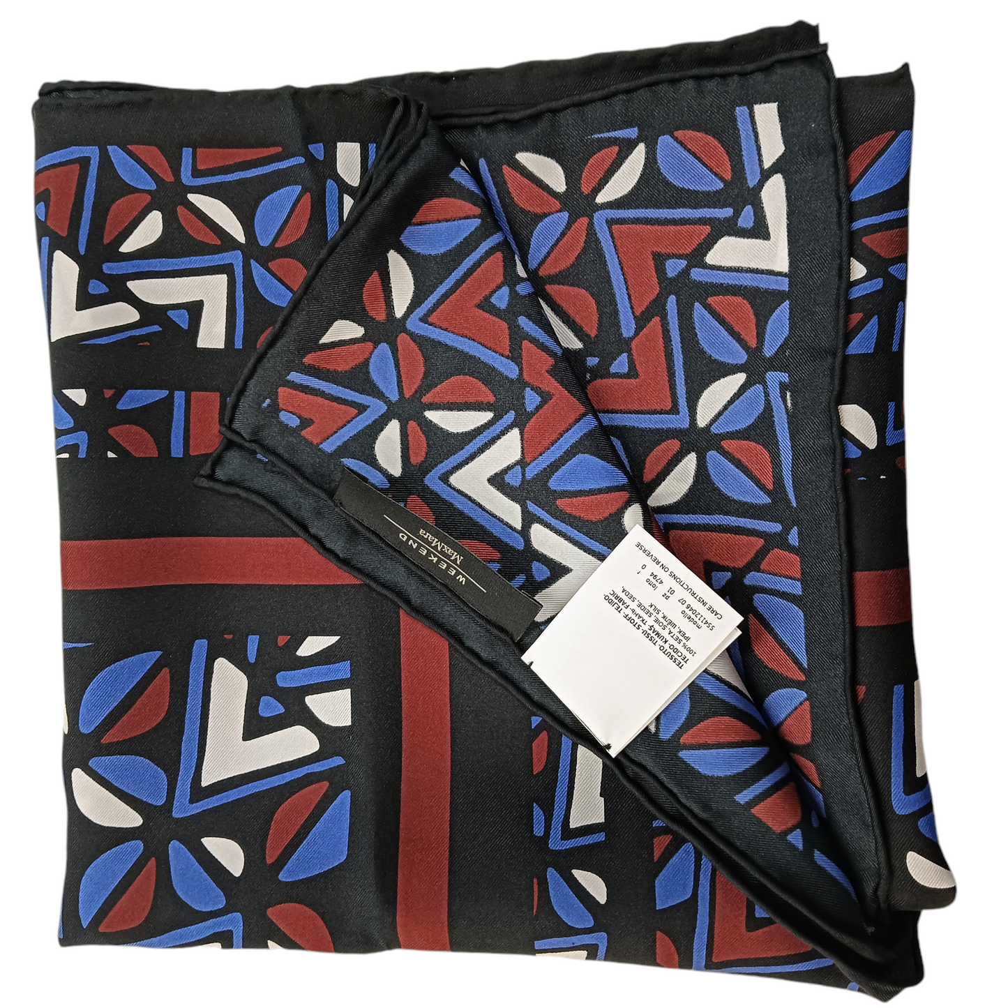 MAX MARA WEEK END LINE SCARF LADY'S SILK
