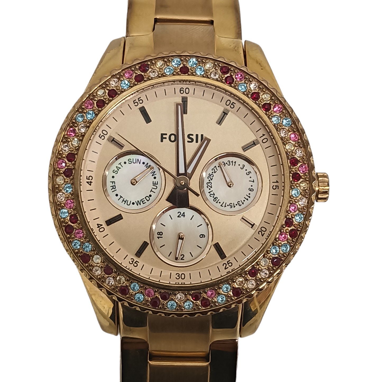 FOSSIL Wrist watch ES3198 Stainless steel Rosegold