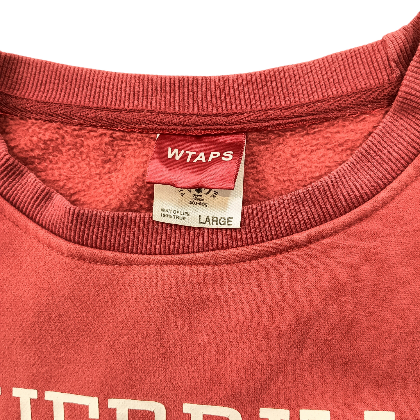 WTAPS Sweat Size L Red