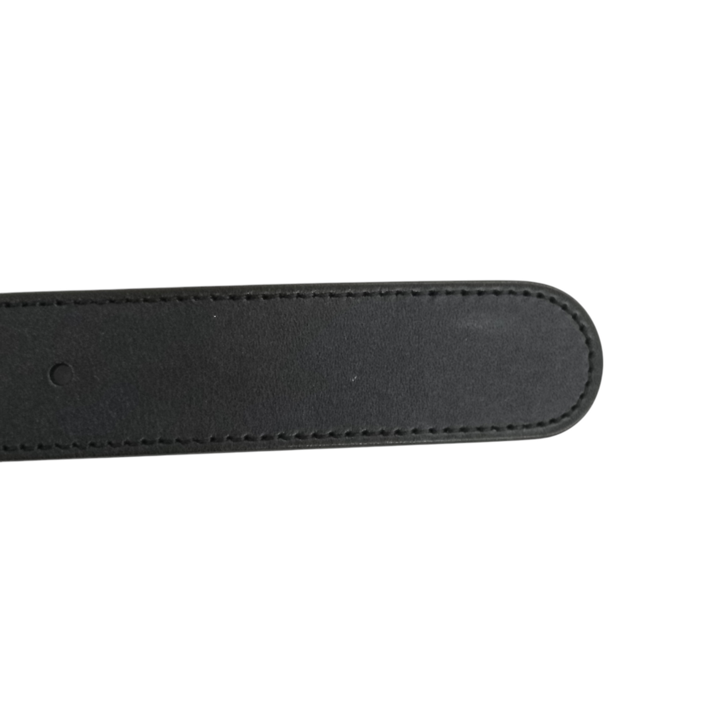 GUCCI Belt Black 414516 Rank (B) *Hole